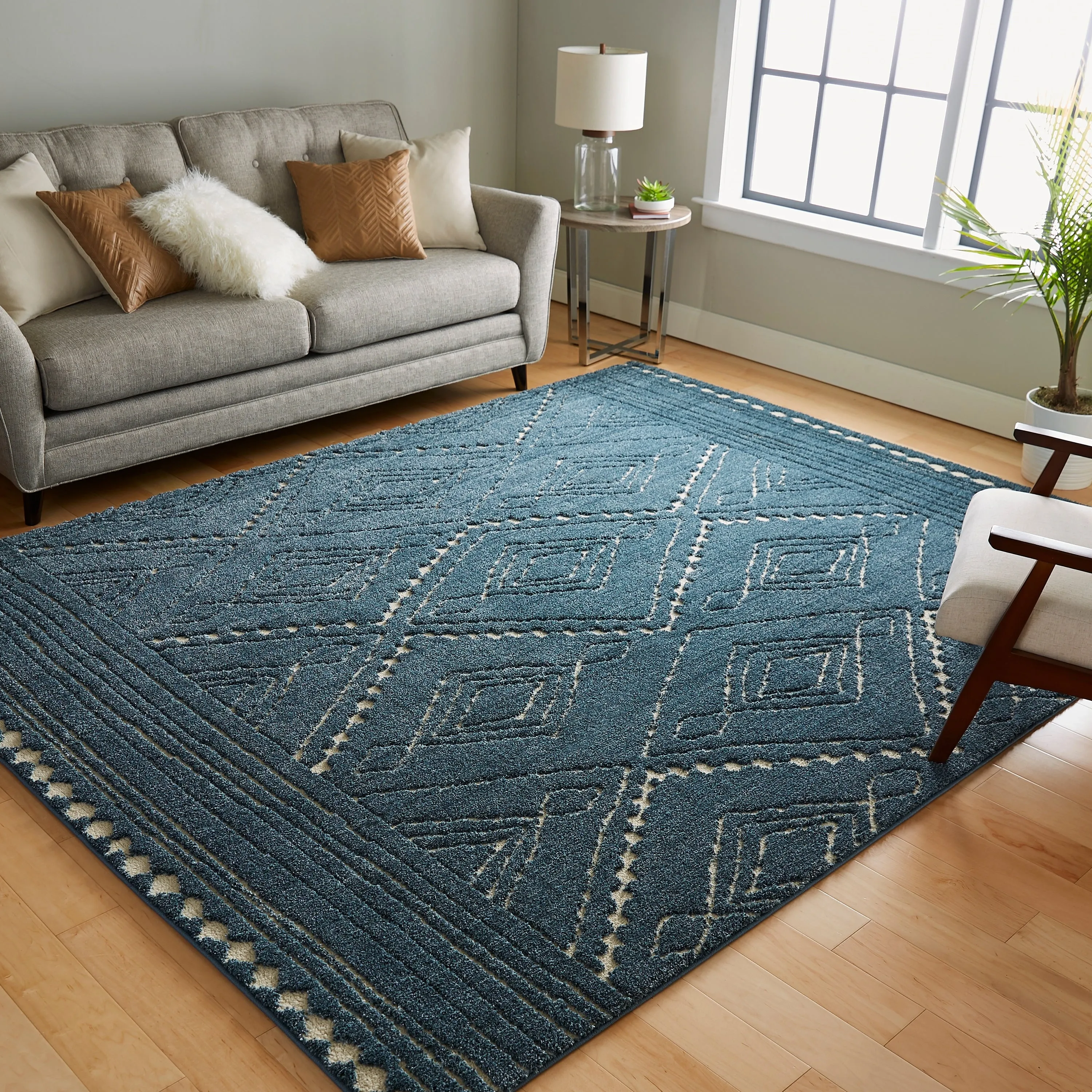 Mohawk Home Nomad Vado High/ Low Geometric Area Rug