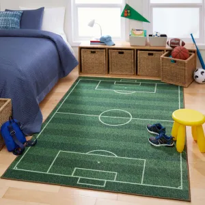 Mohawk Home Prismatic Soccer Field Sports Area Rug