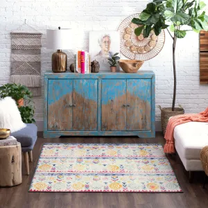Mohawk Home Safira Distressed Ornamental Area Rug