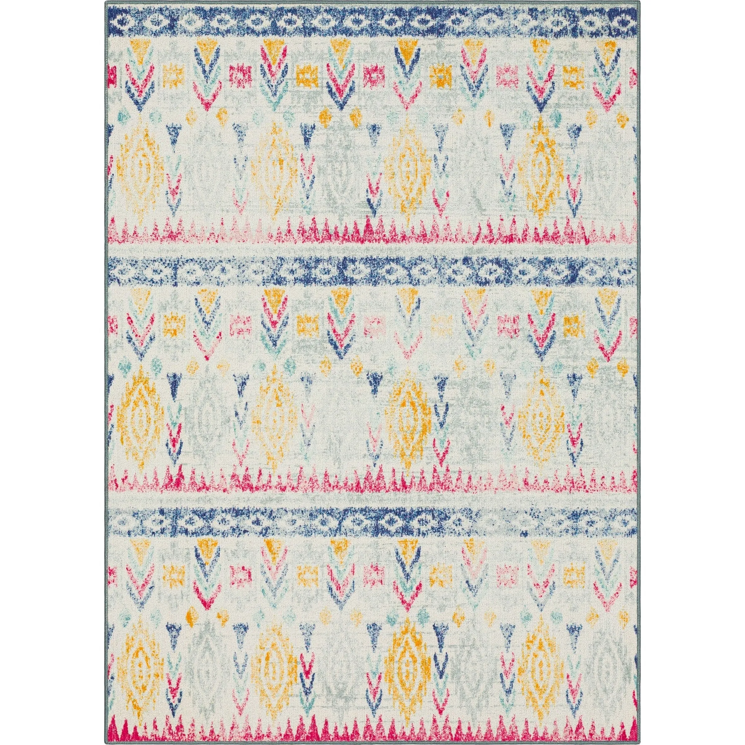 Mohawk Home Safira Distressed Ornamental Area Rug
