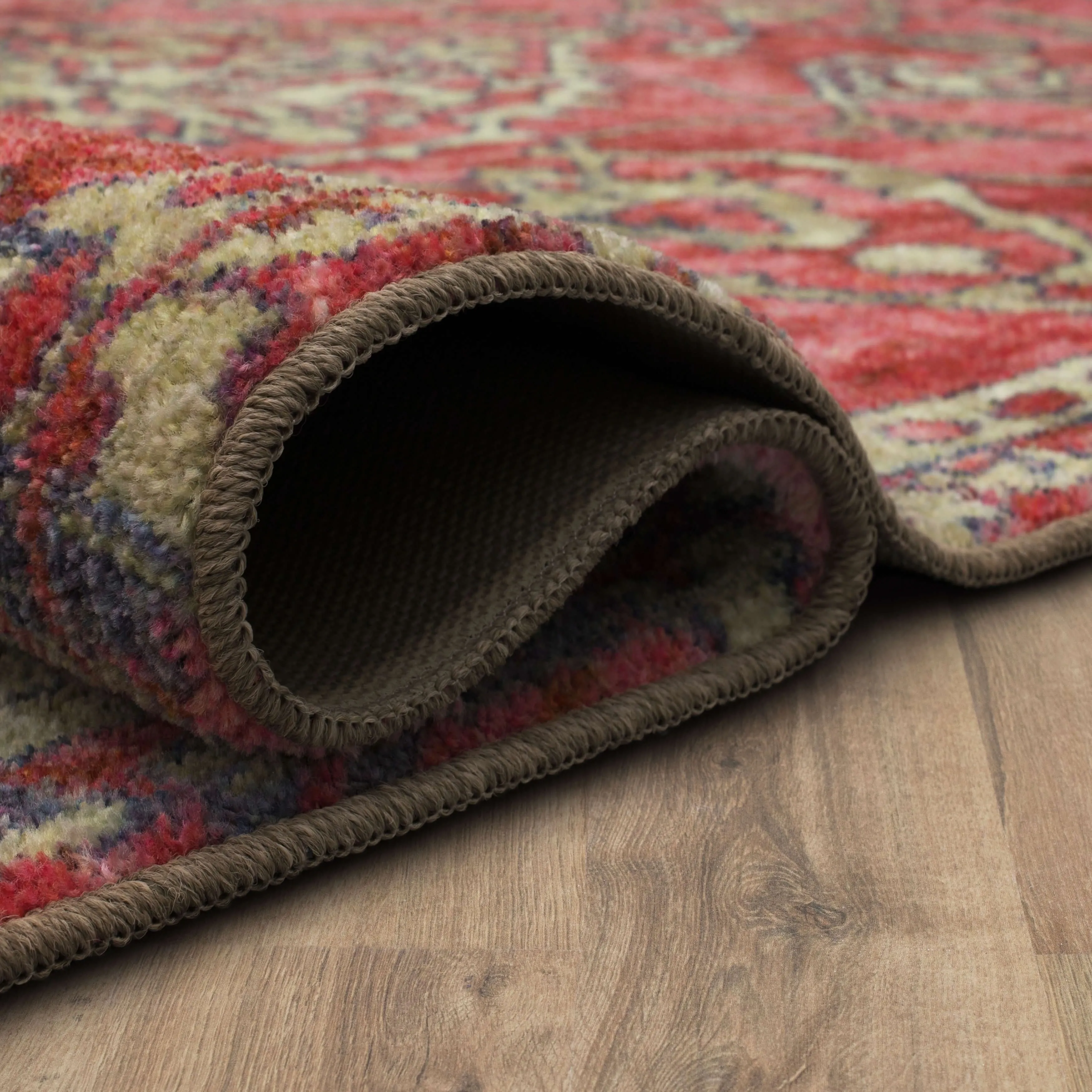 Mohawk Home Siena Traditional Medallion Area Rug