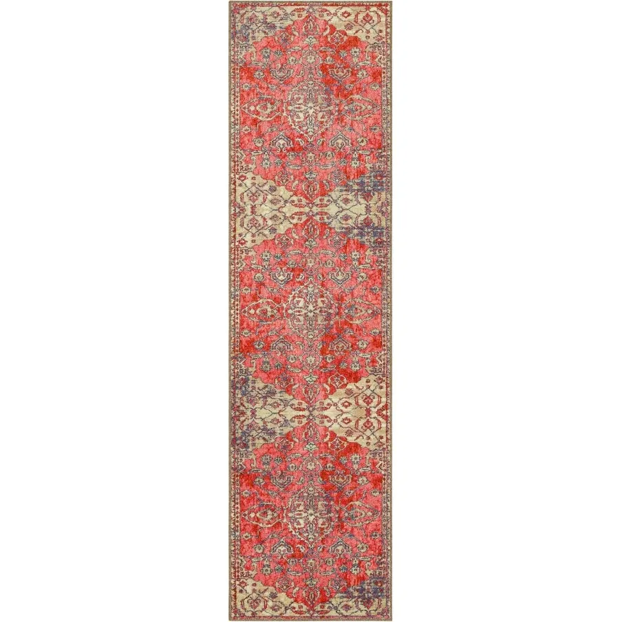 Mohawk Home Siena Traditional Medallion Area Rug