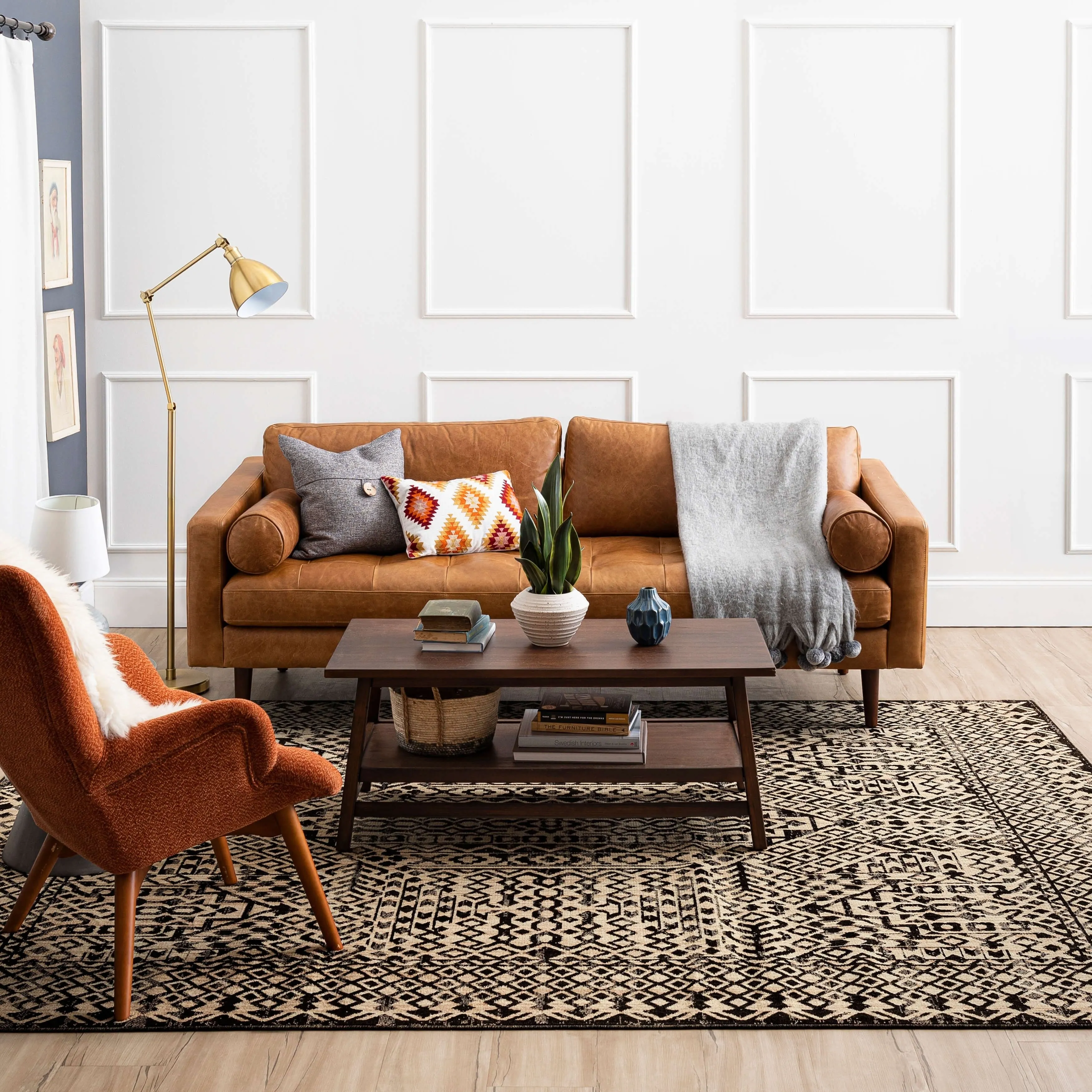 Mohawk Home Tiften Tribal Medallion Area Rug