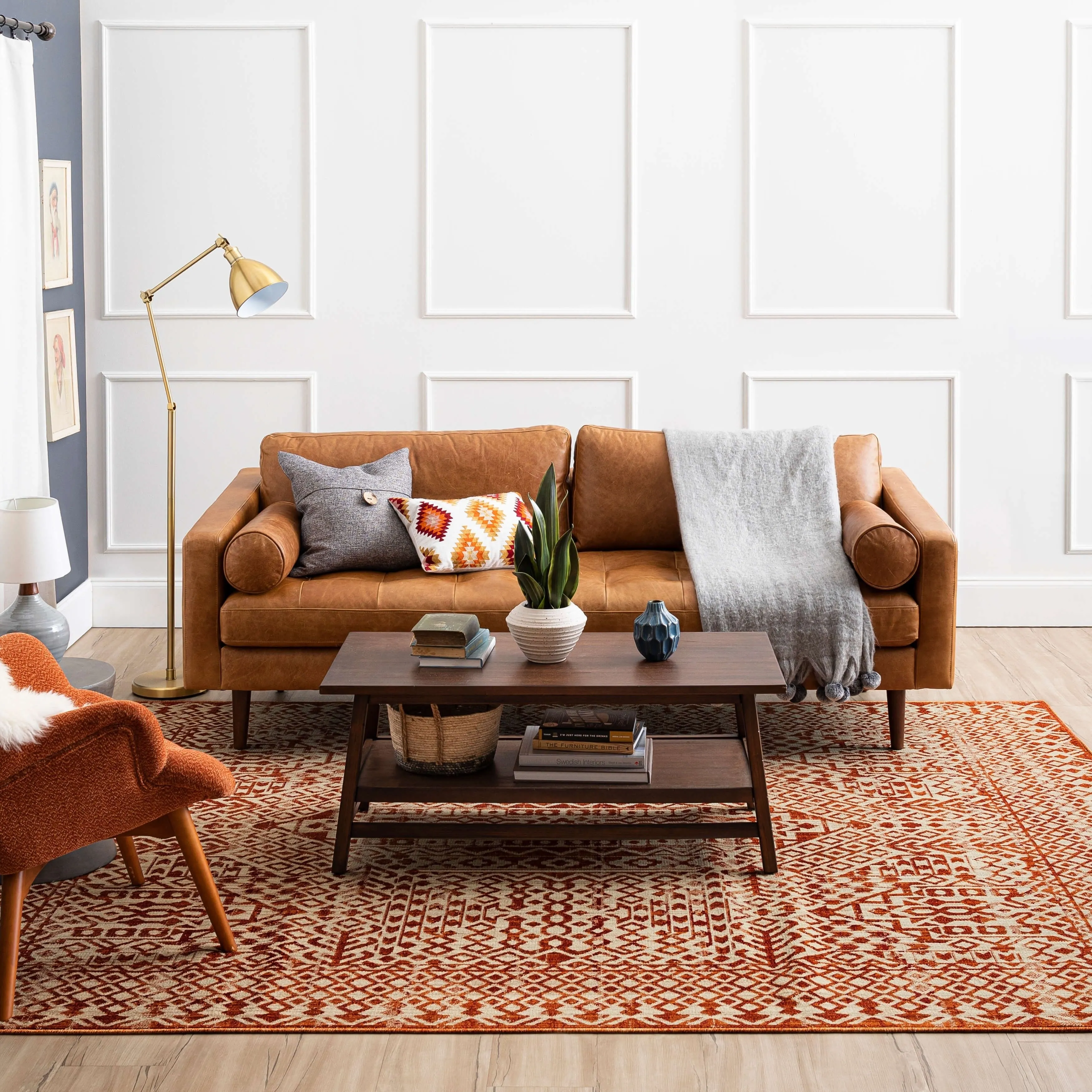 Mohawk Home Tiften Tribal Medallion Area Rug