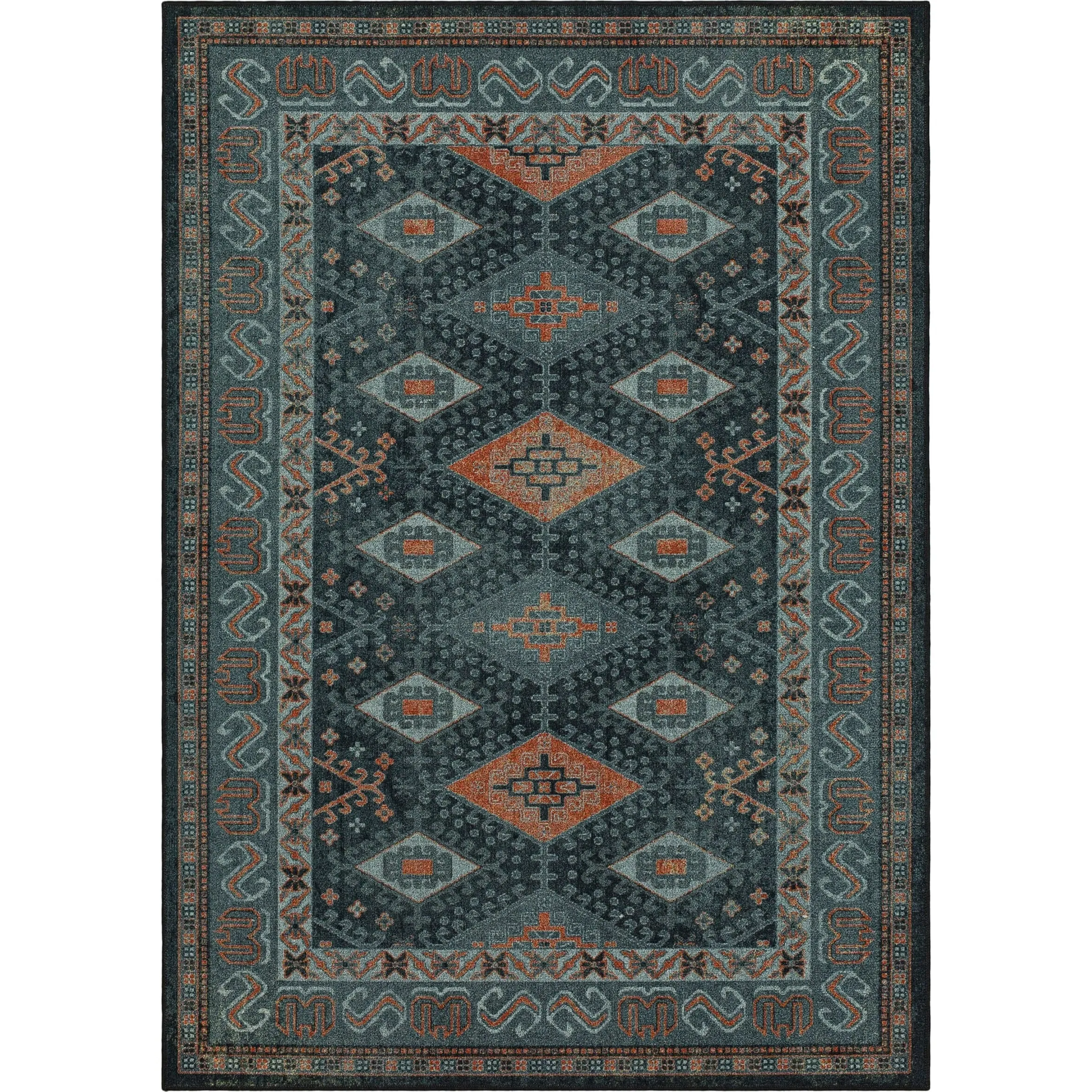Mohawk Home Venka Ornamental Border Area Rug