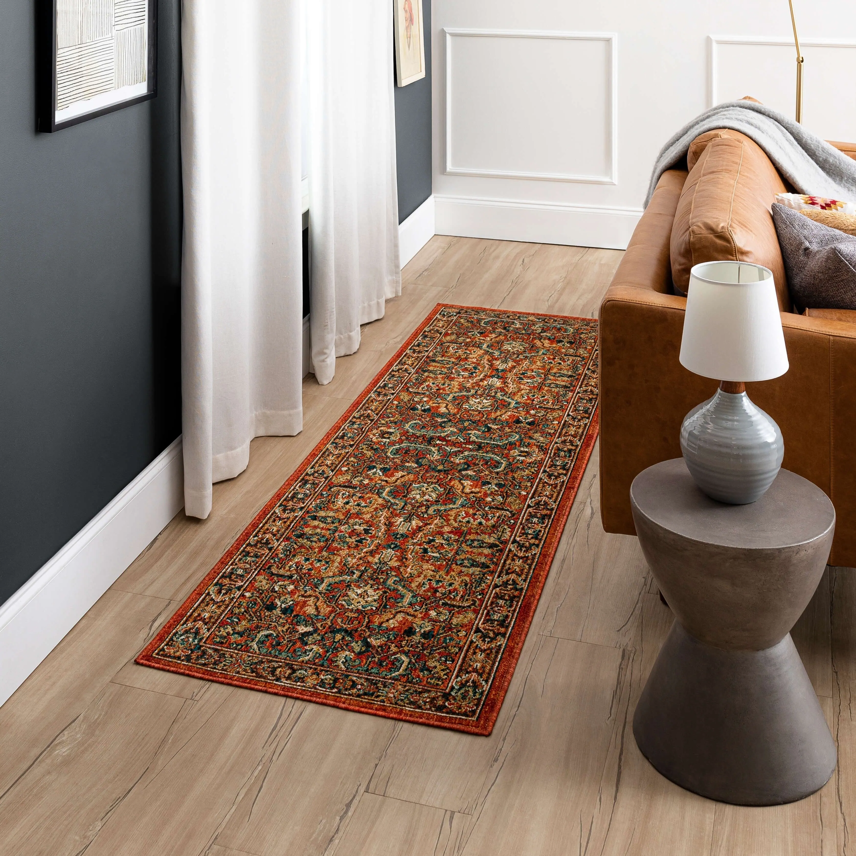 Mohawk Home Waller Ornamental Border Area Rug