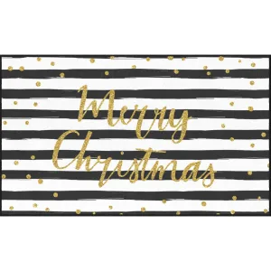 Mohawk Prismatic Christmas Stripe Kitchen Mat