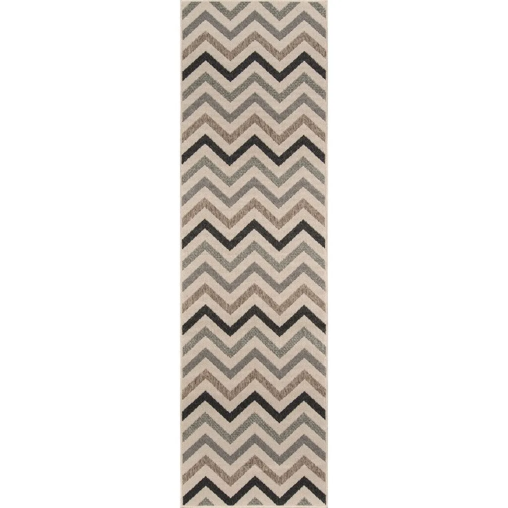 Momeni Baja Chevron Indoor Outdoor Rug