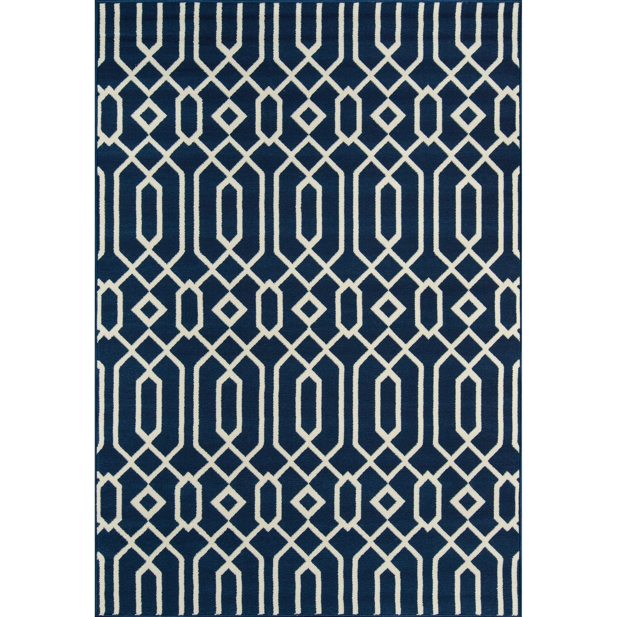 Momeni Baja Links Geometric Trellis Outdoor Area Rug