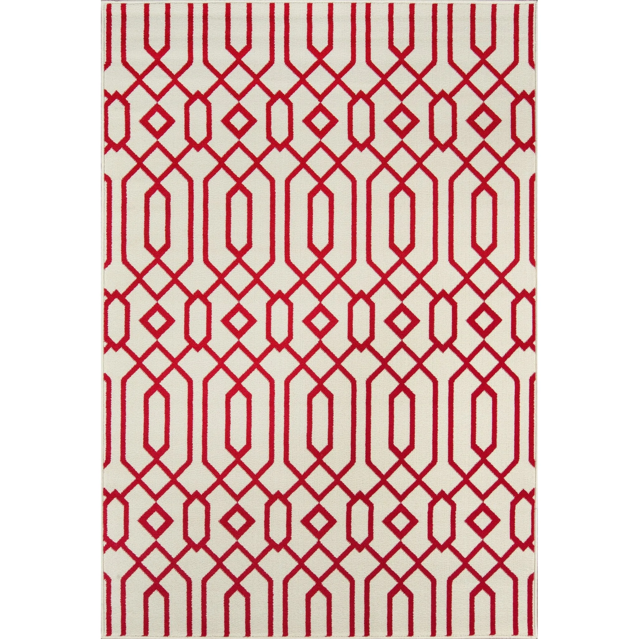 Momeni Baja Links Geometric Trellis Outdoor Area Rug