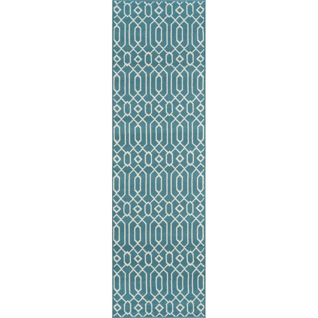 Momeni Baja Links Geometric Trellis Outdoor Area Rug