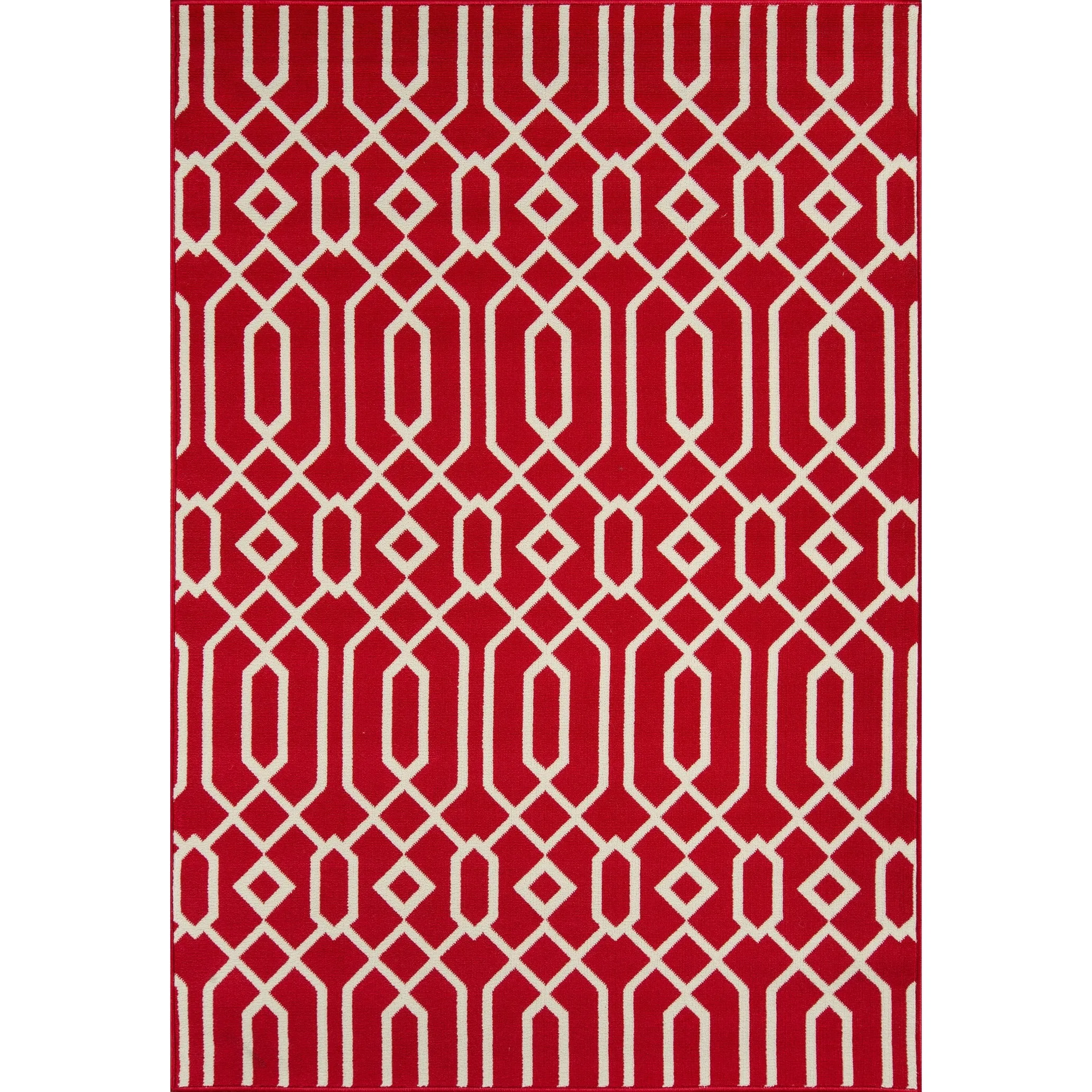 Momeni Baja Links Geometric Trellis Outdoor Area Rug