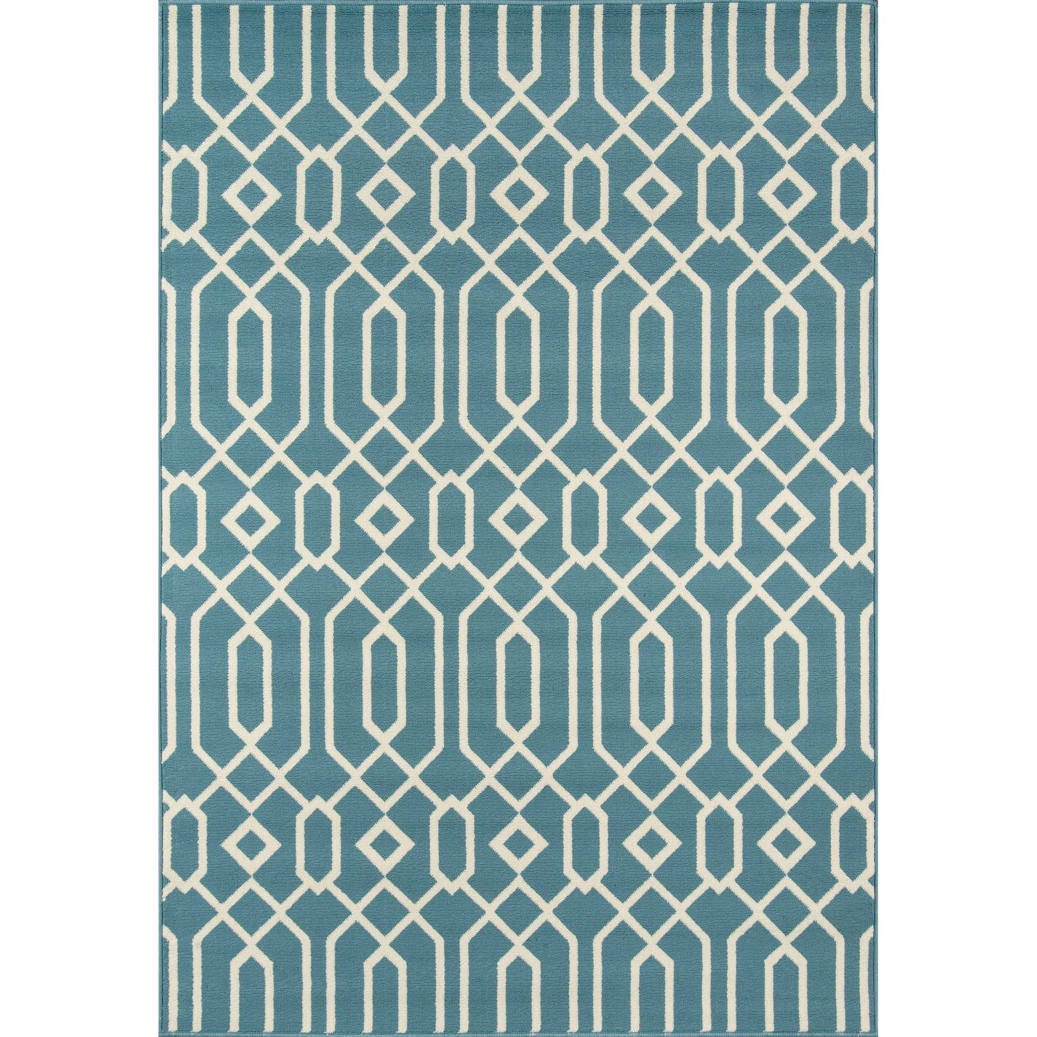 Momeni Baja Links Geometric Trellis Outdoor Area Rug