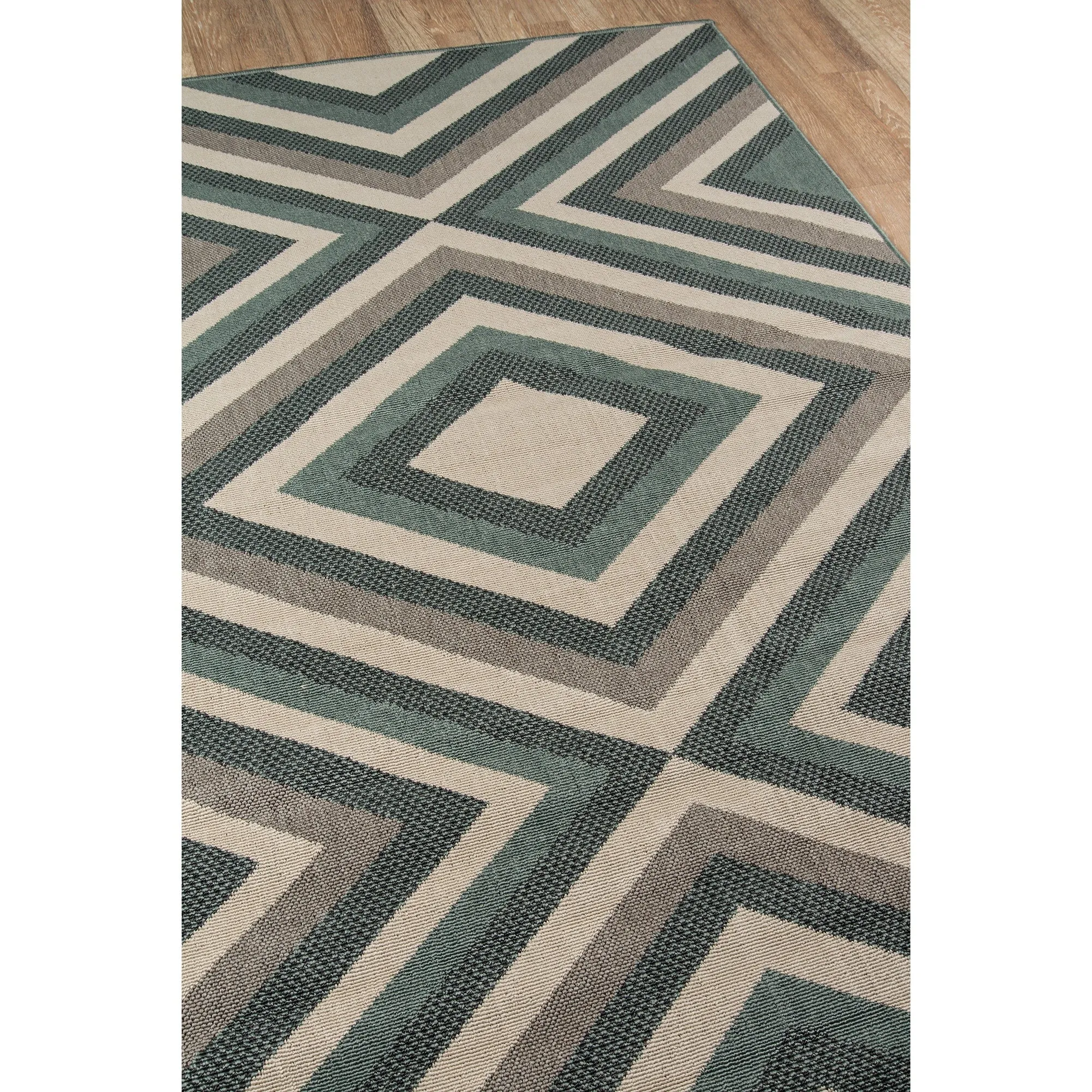 Momeni Baja Zig-Zag Easy Care Indoor Outdoor Area Rug