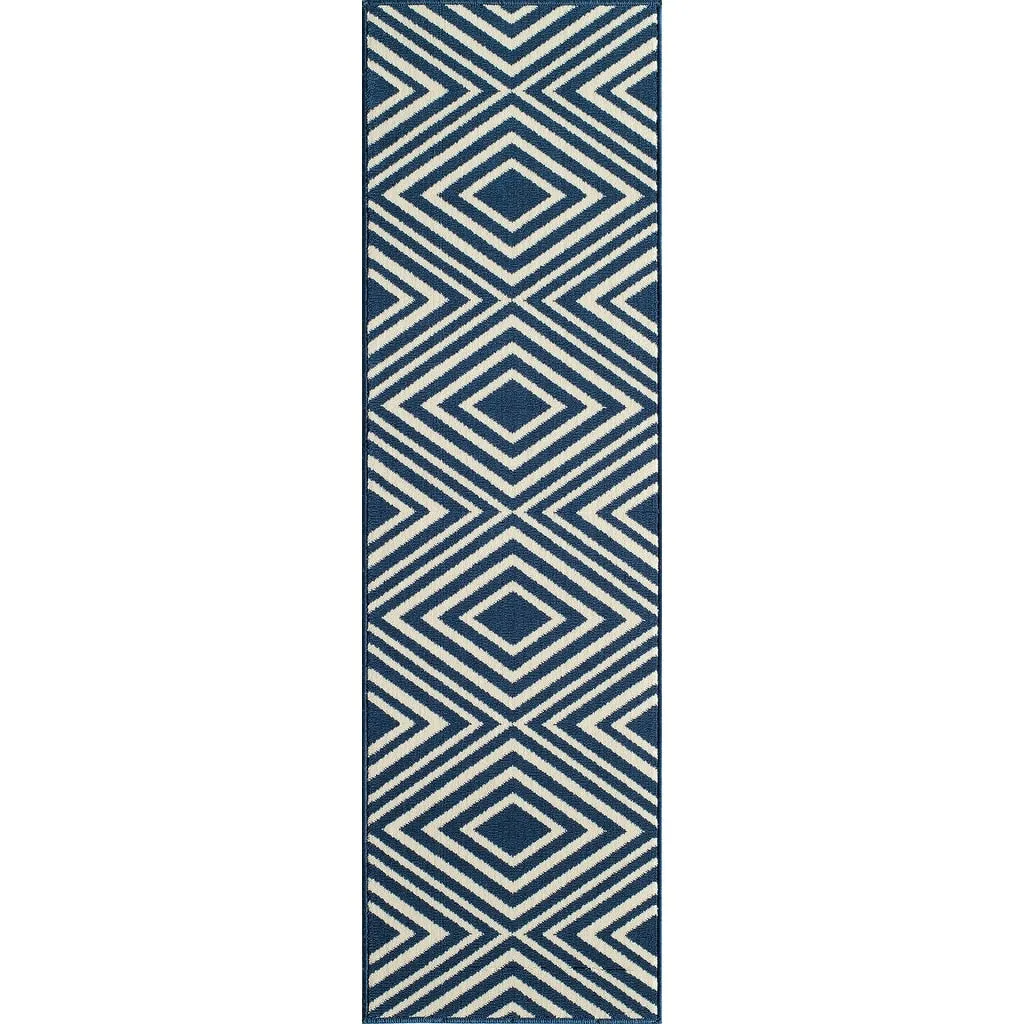 Momeni Baja Zig-Zag Easy Care Indoor Outdoor Area Rug