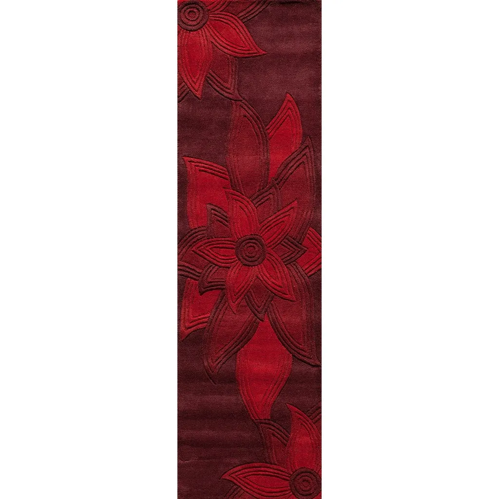 Momeni Delhi Hand Tufted Wool Floral Area Rug