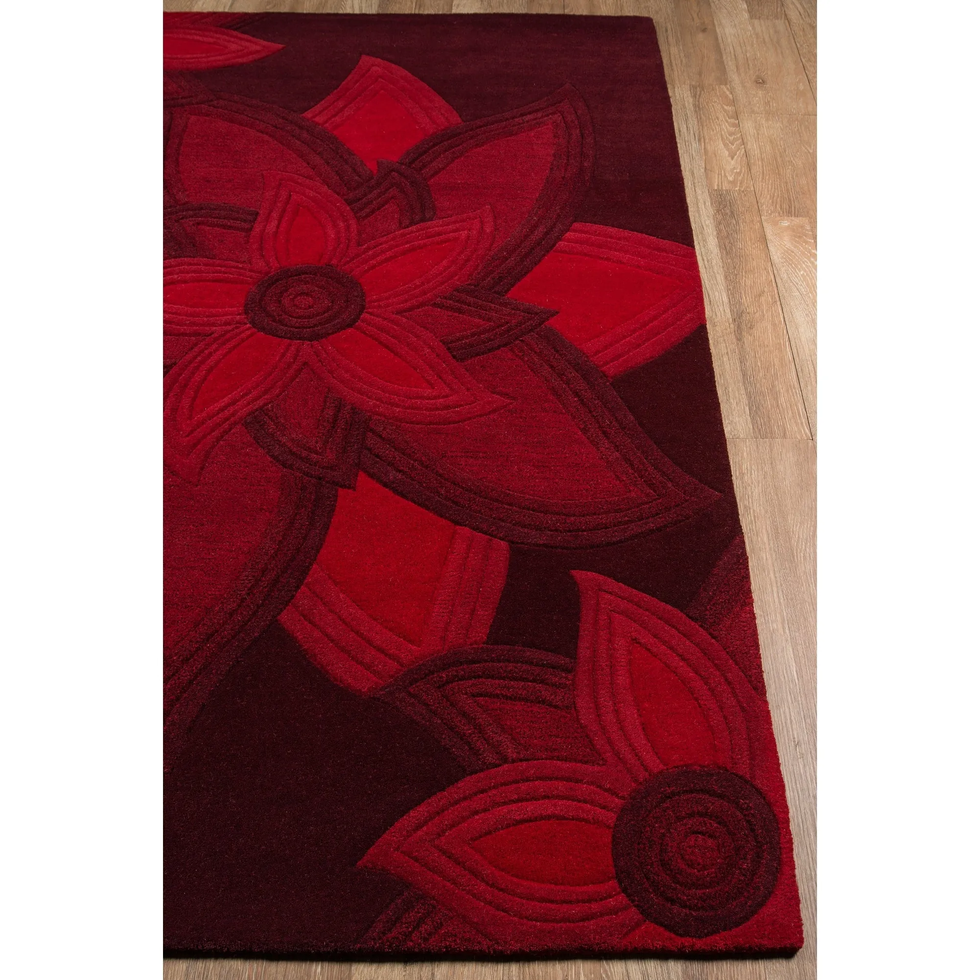 Momeni Delhi Hand Tufted Wool Floral Area Rug