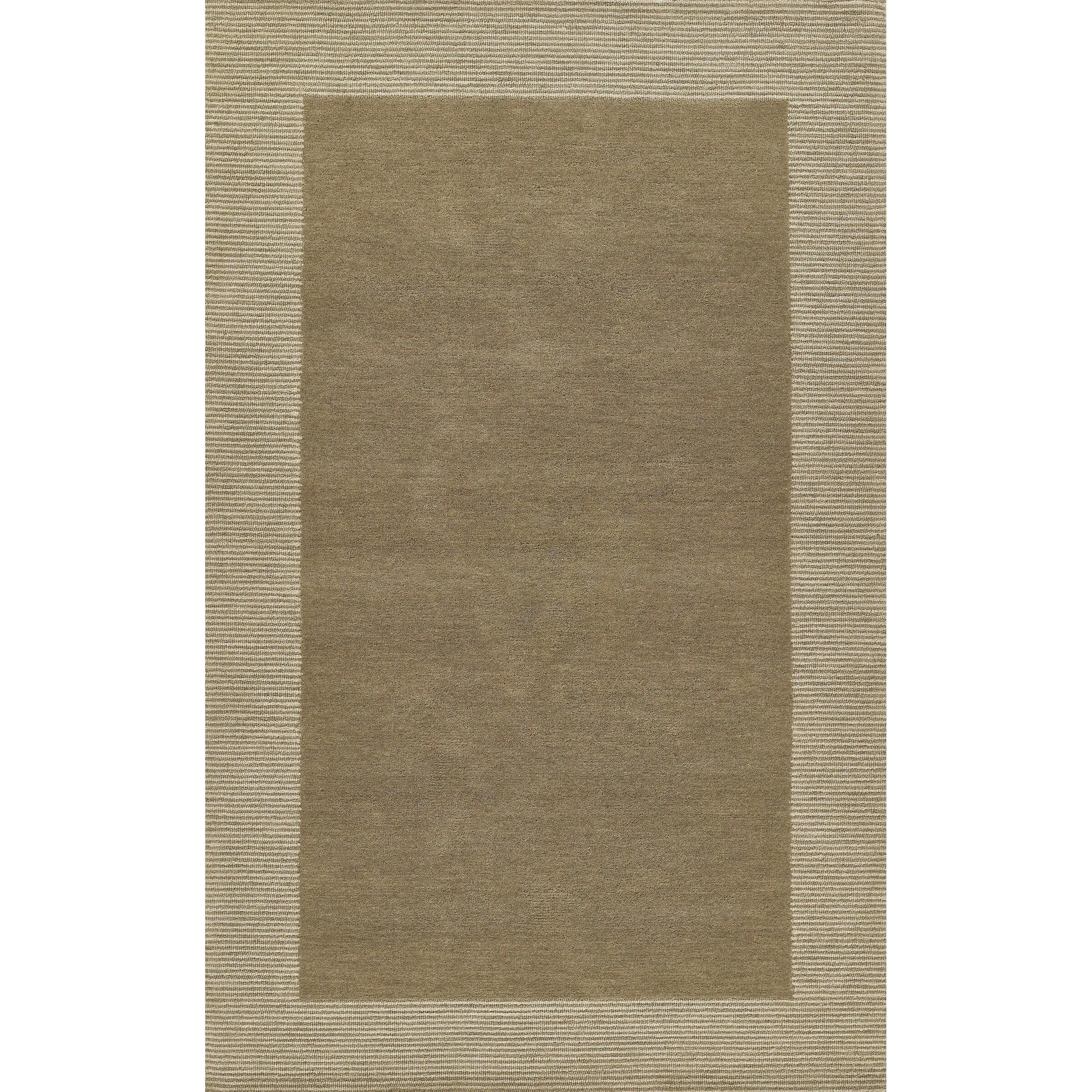 Momeni Everett Border Design Hand Tufted Wool Area Rug