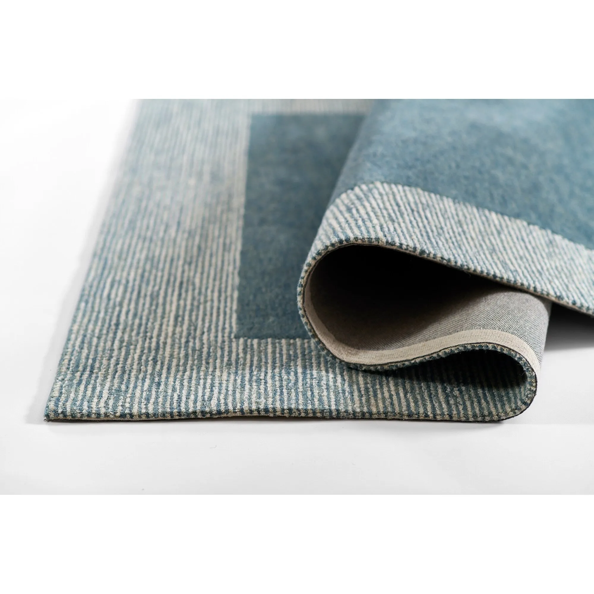 Momeni Everett Border Design Hand Tufted Wool Area Rug