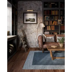 Momeni Everett Border Design Hand Tufted Wool Area Rug