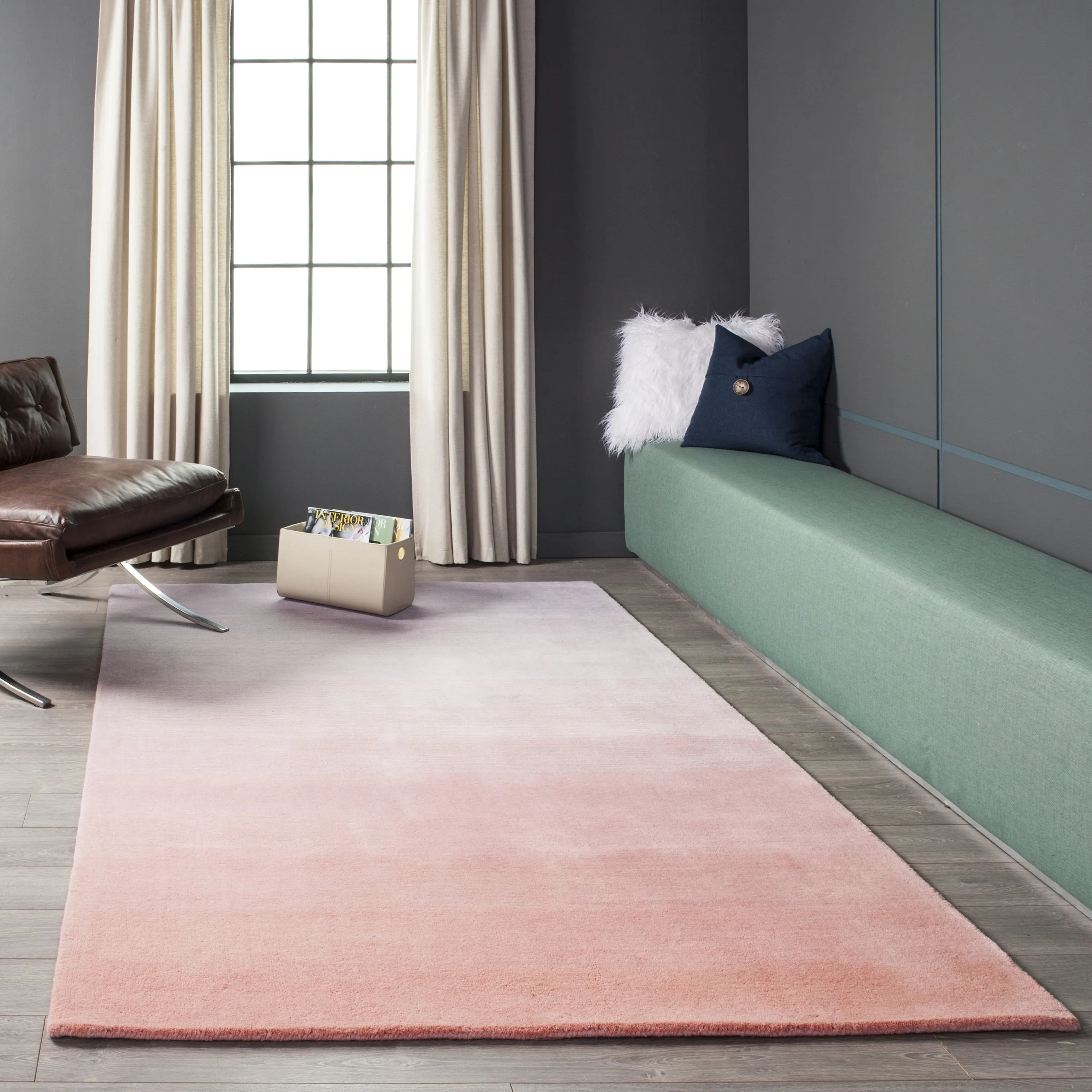 Momeni Metro Hand Tufted Wool Contemporary Geometric Area Rug