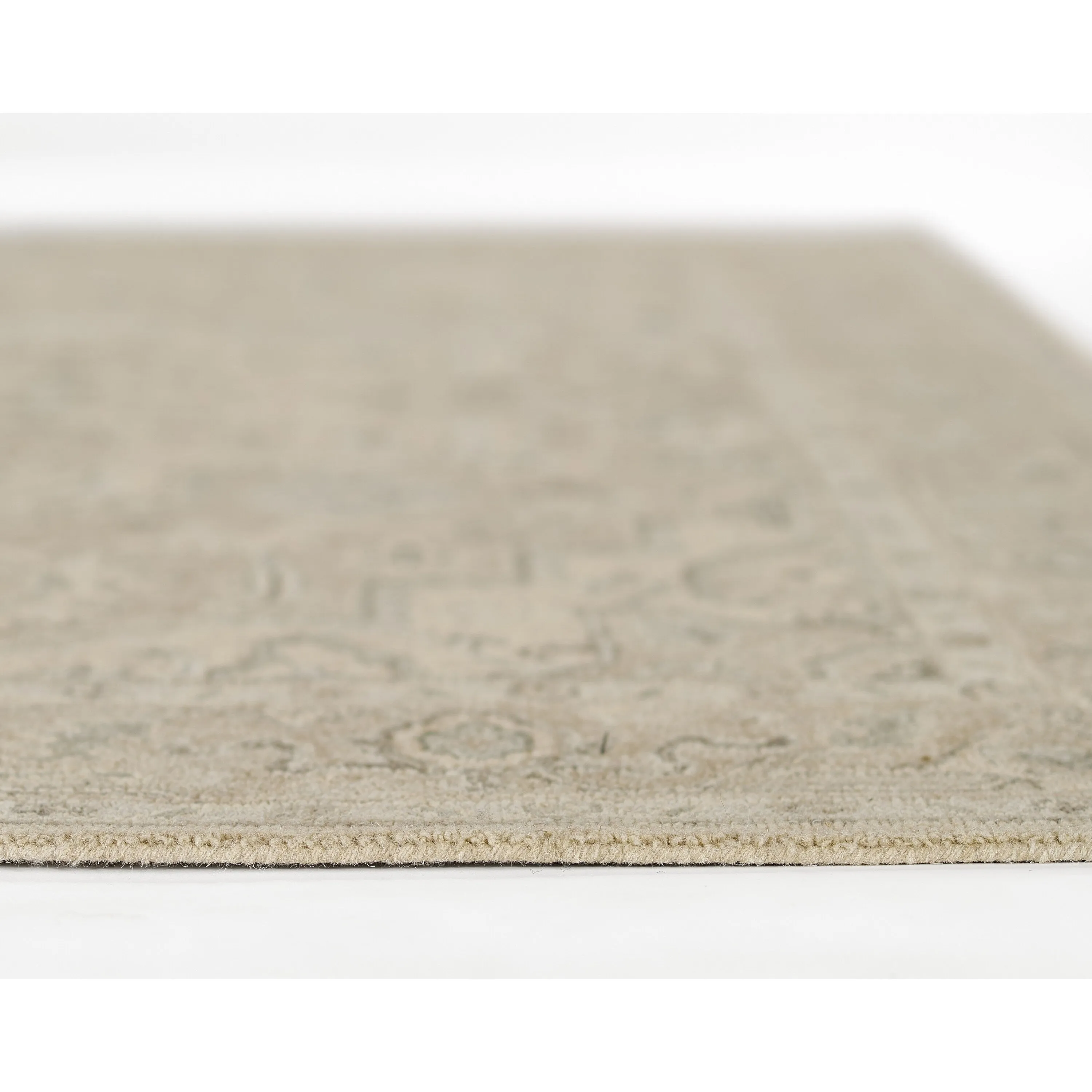 Momeni Pasha Medallion Hand Tufted Wool and Cotton Area Rug