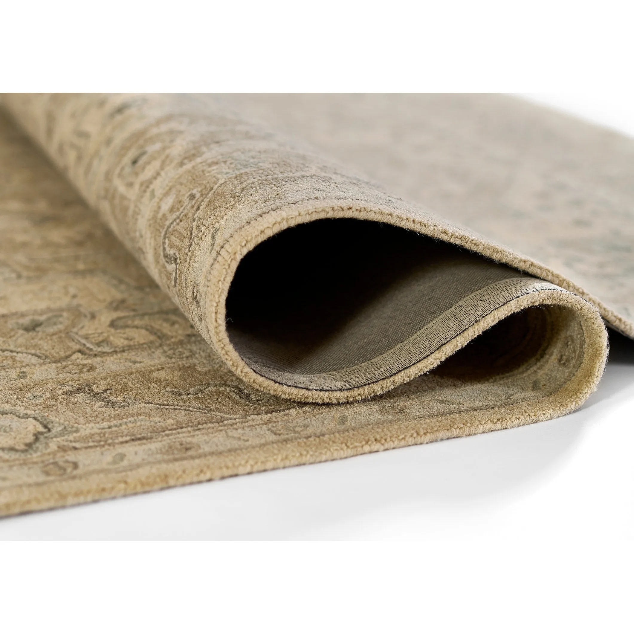 Momeni Pasha Medallion Hand Tufted Wool and Cotton Area Rug