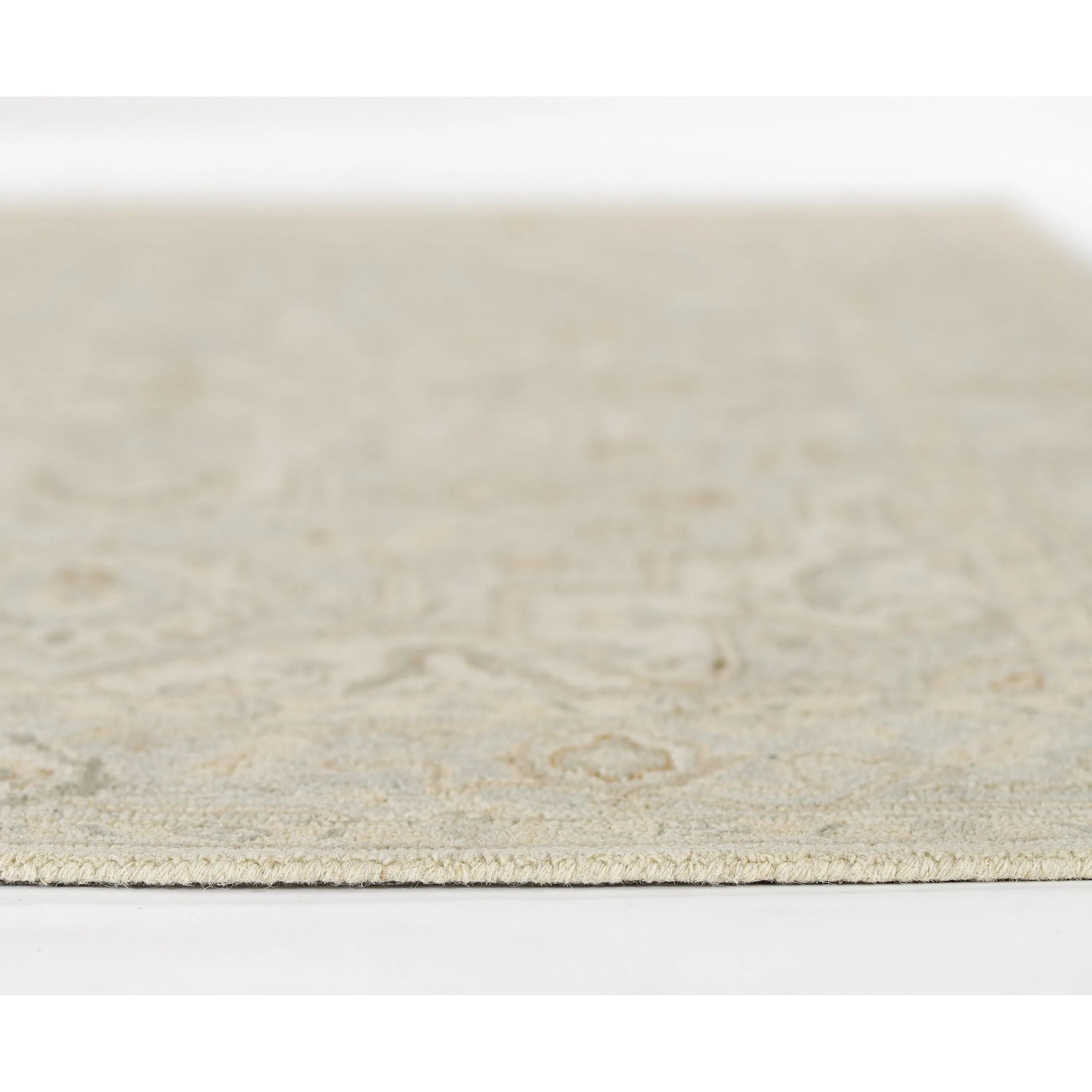 Momeni Pasha Medallion Hand Tufted Wool and Cotton Area Rug