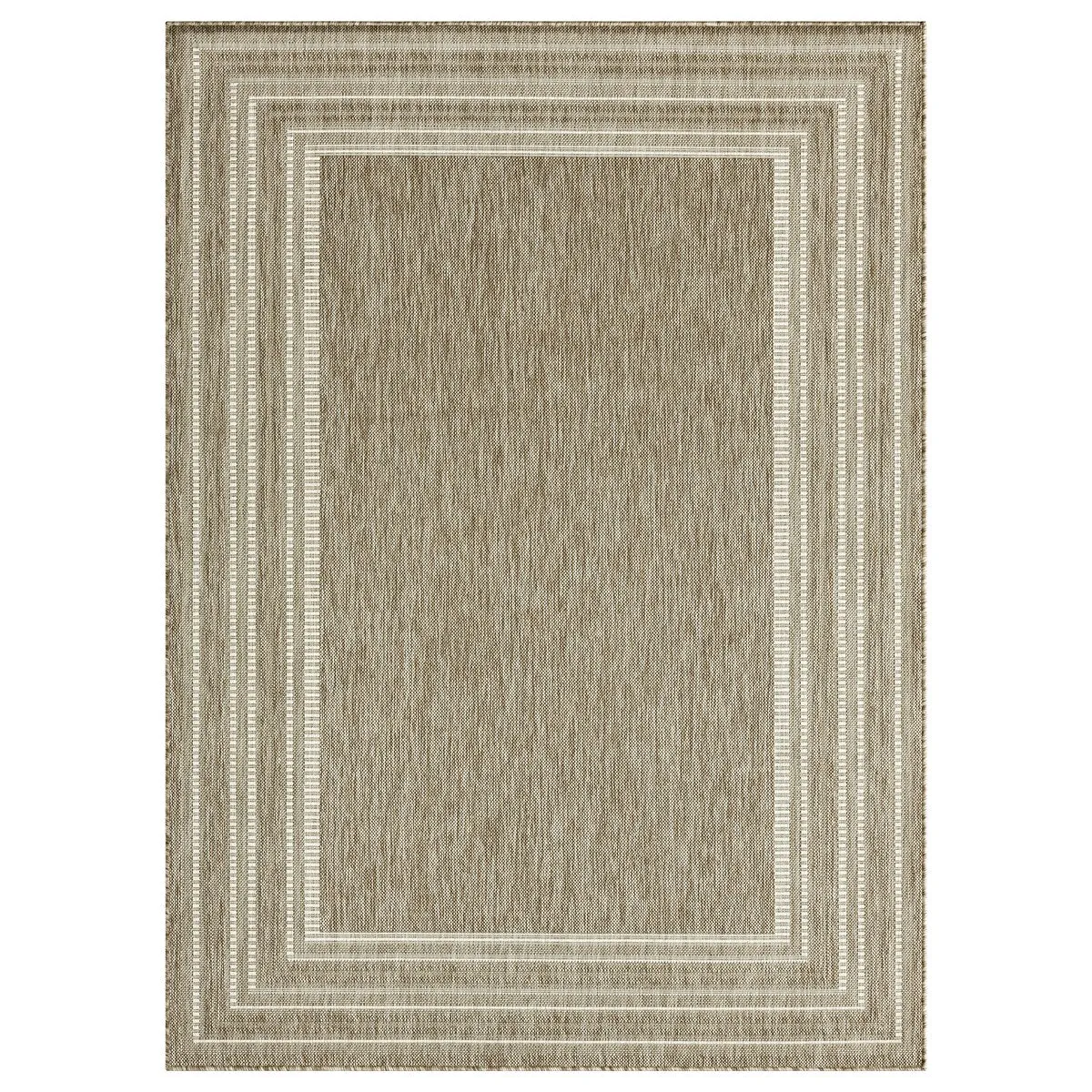 Nicole Miller New York Patio Country Layla Border Indoor/ Outdoor Rug