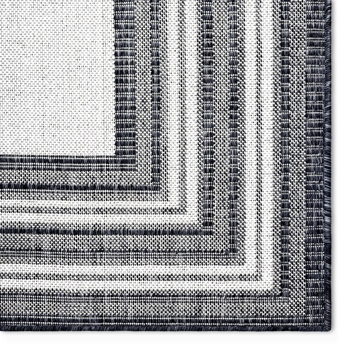 Nicole Miller New York Patio Country Layla Border Indoor/ Outdoor Rug