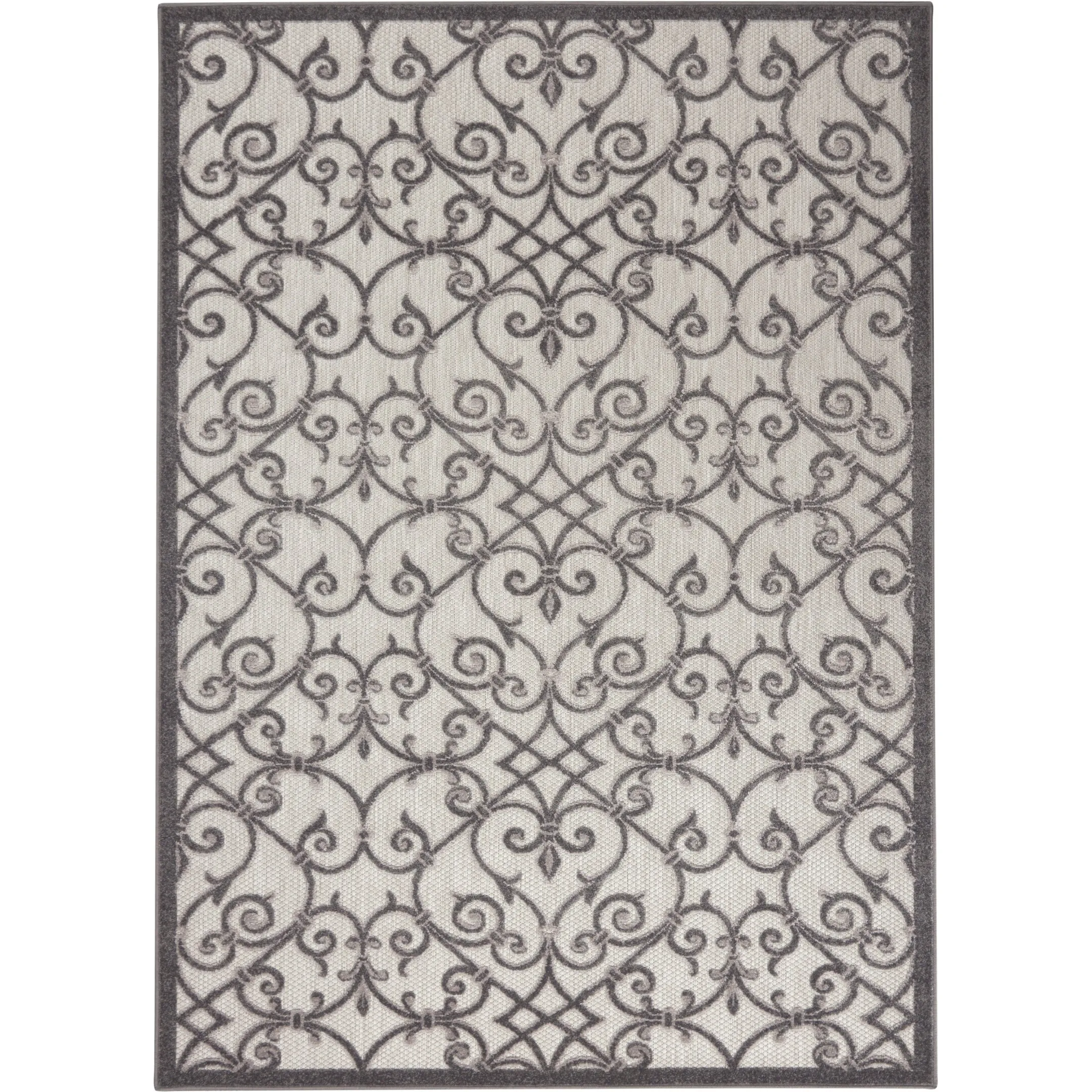Nourison Alice Indoor/Outdoor Trellis Area Rug