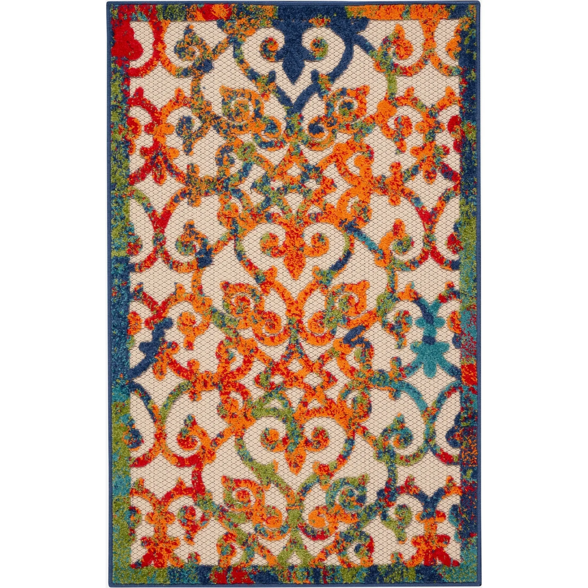 Nourison Alice Indoor/Outdoor Trellis Area Rug