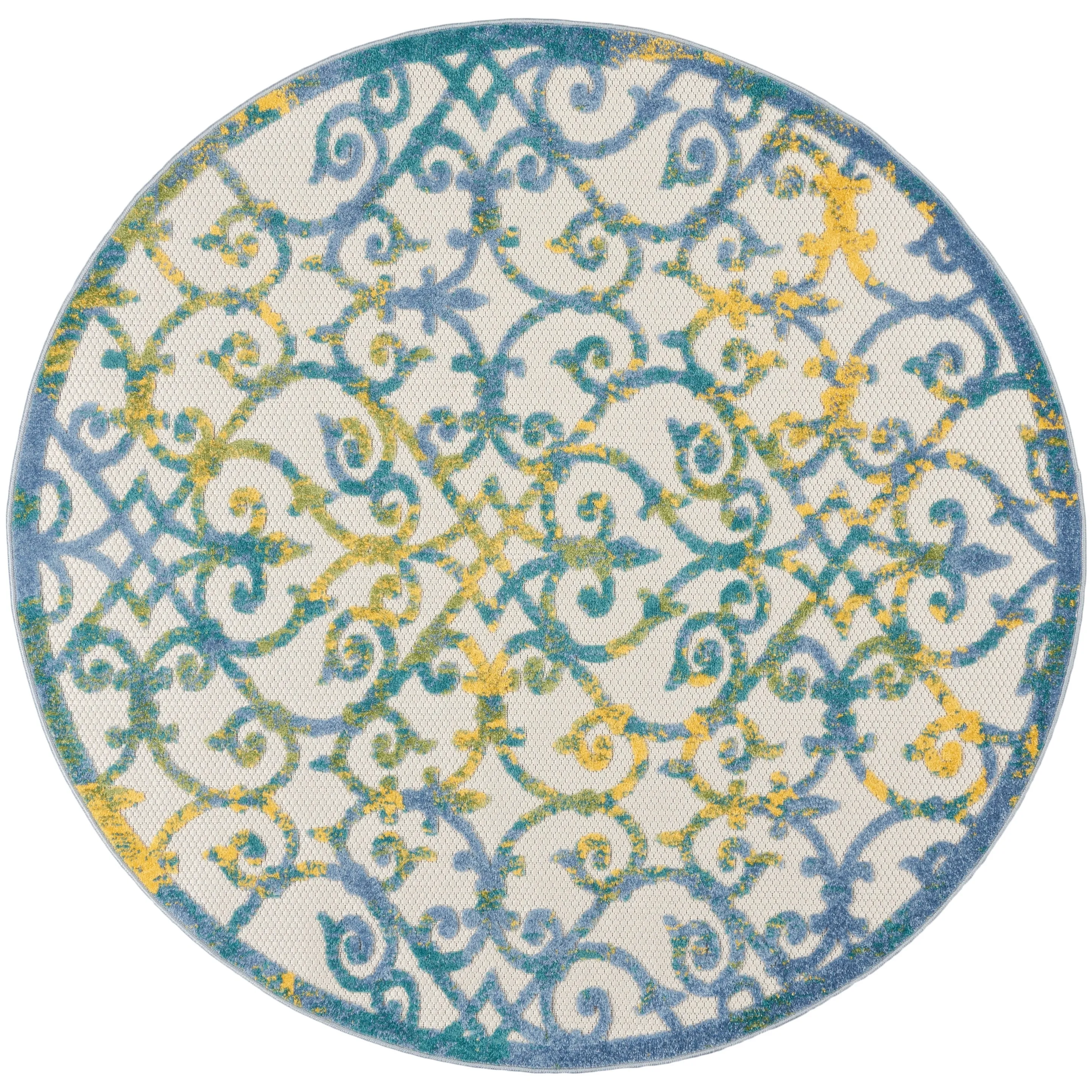 Nourison Alice Indoor/Outdoor Trellis Area Rug