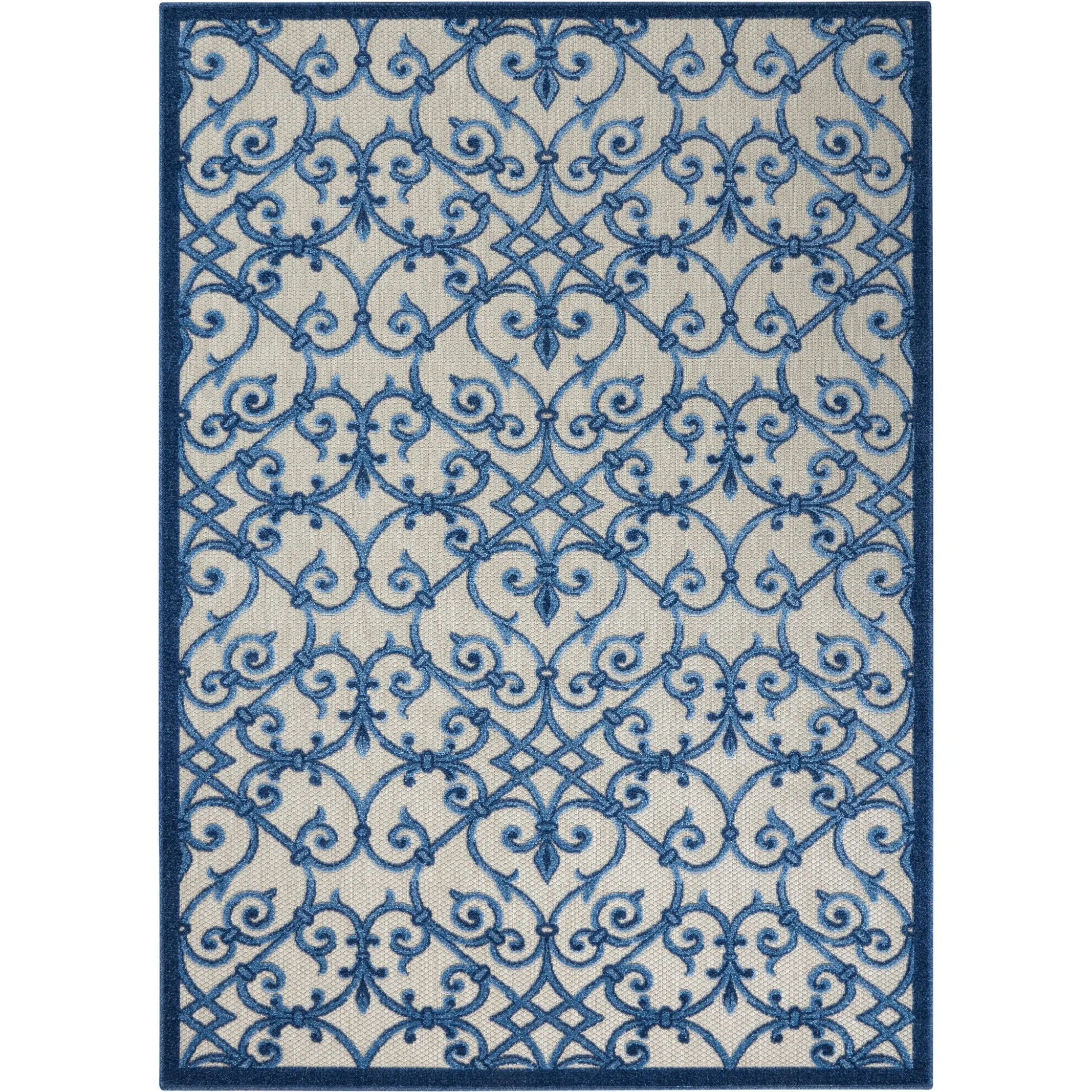 Nourison Alice Indoor/Outdoor Trellis Area Rug