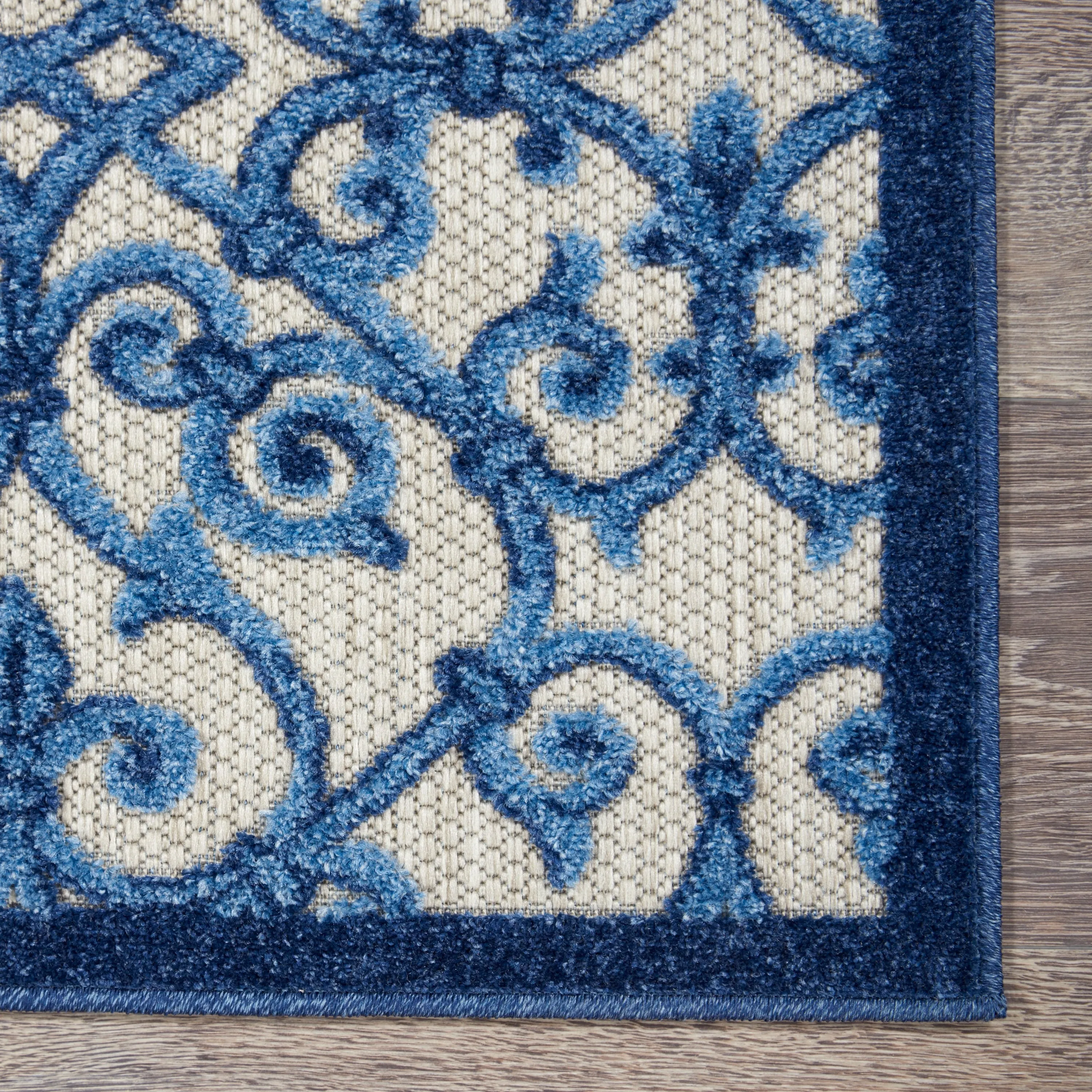 Nourison Alice Indoor/Outdoor Trellis Area Rug