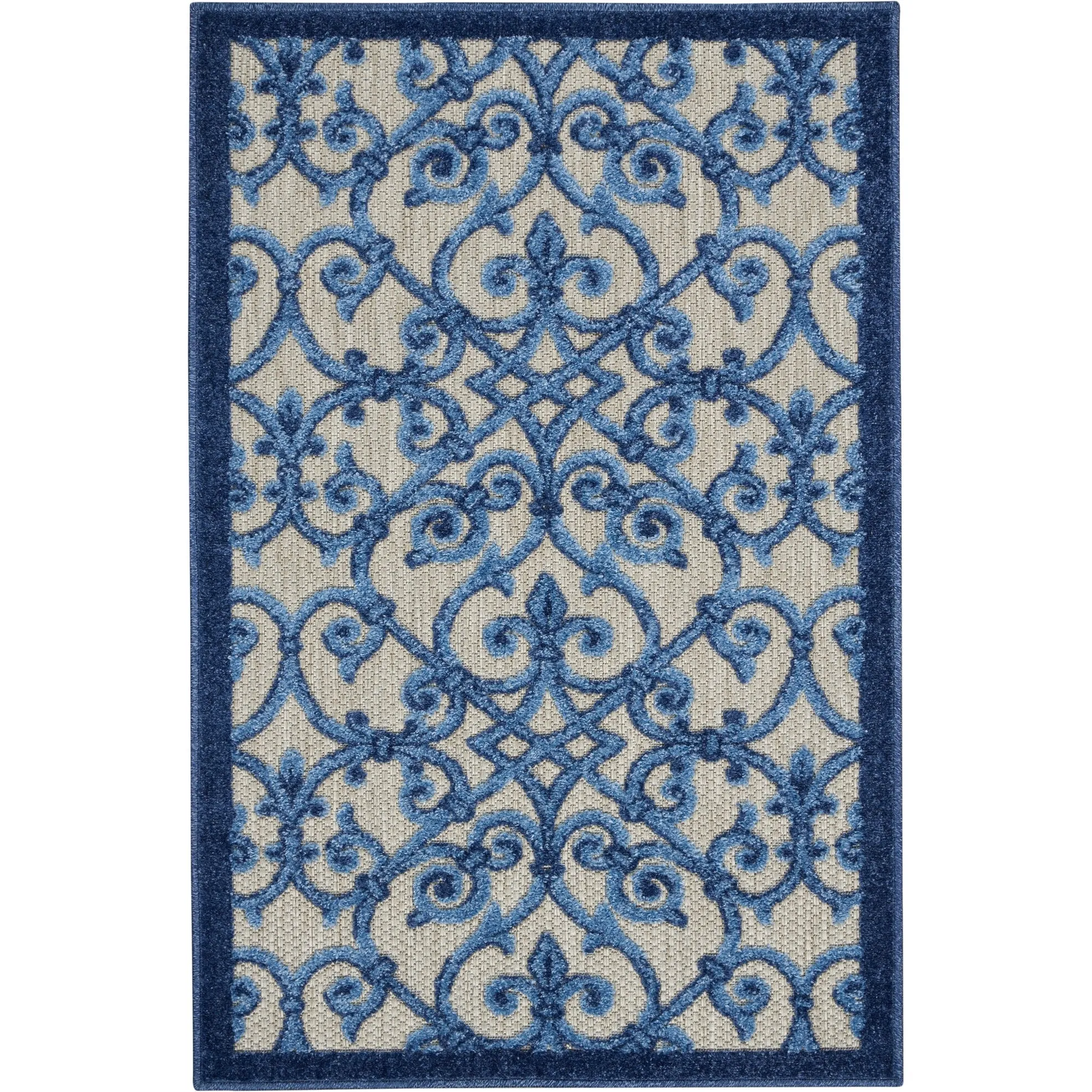Nourison Alice Indoor/Outdoor Trellis Area Rug