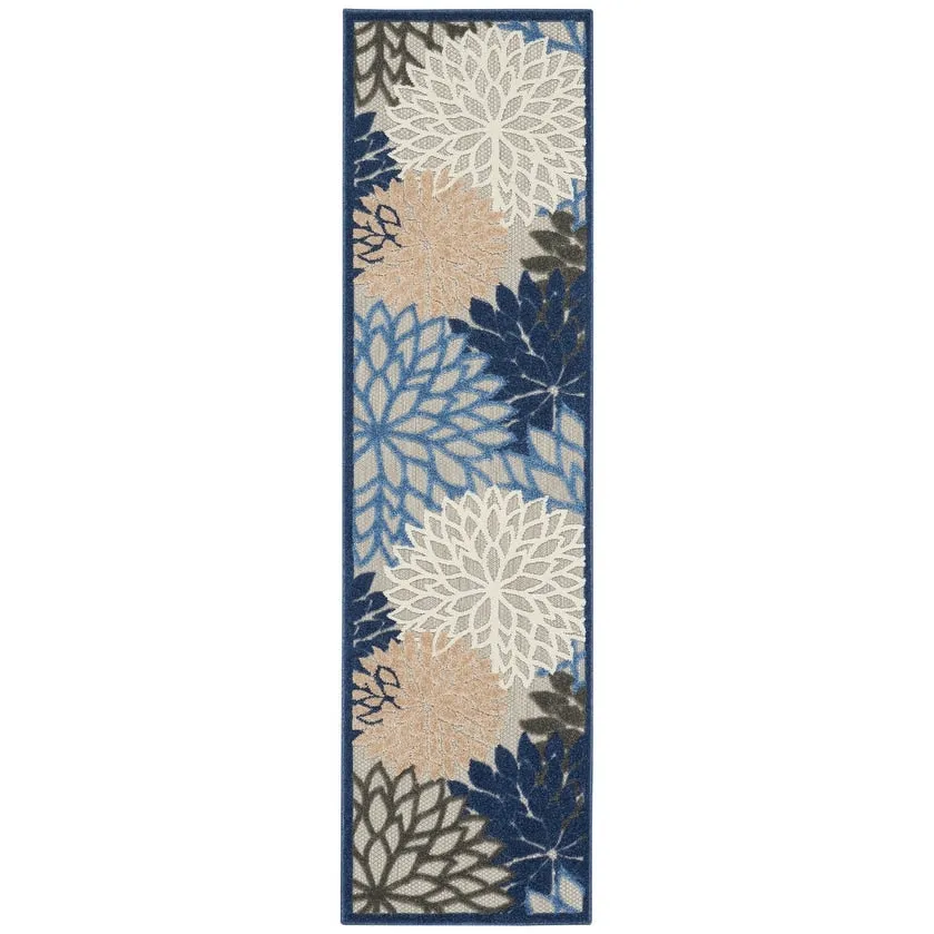 Nourison Aloha Floral Modern. Indoor/Outdoor Area Rug