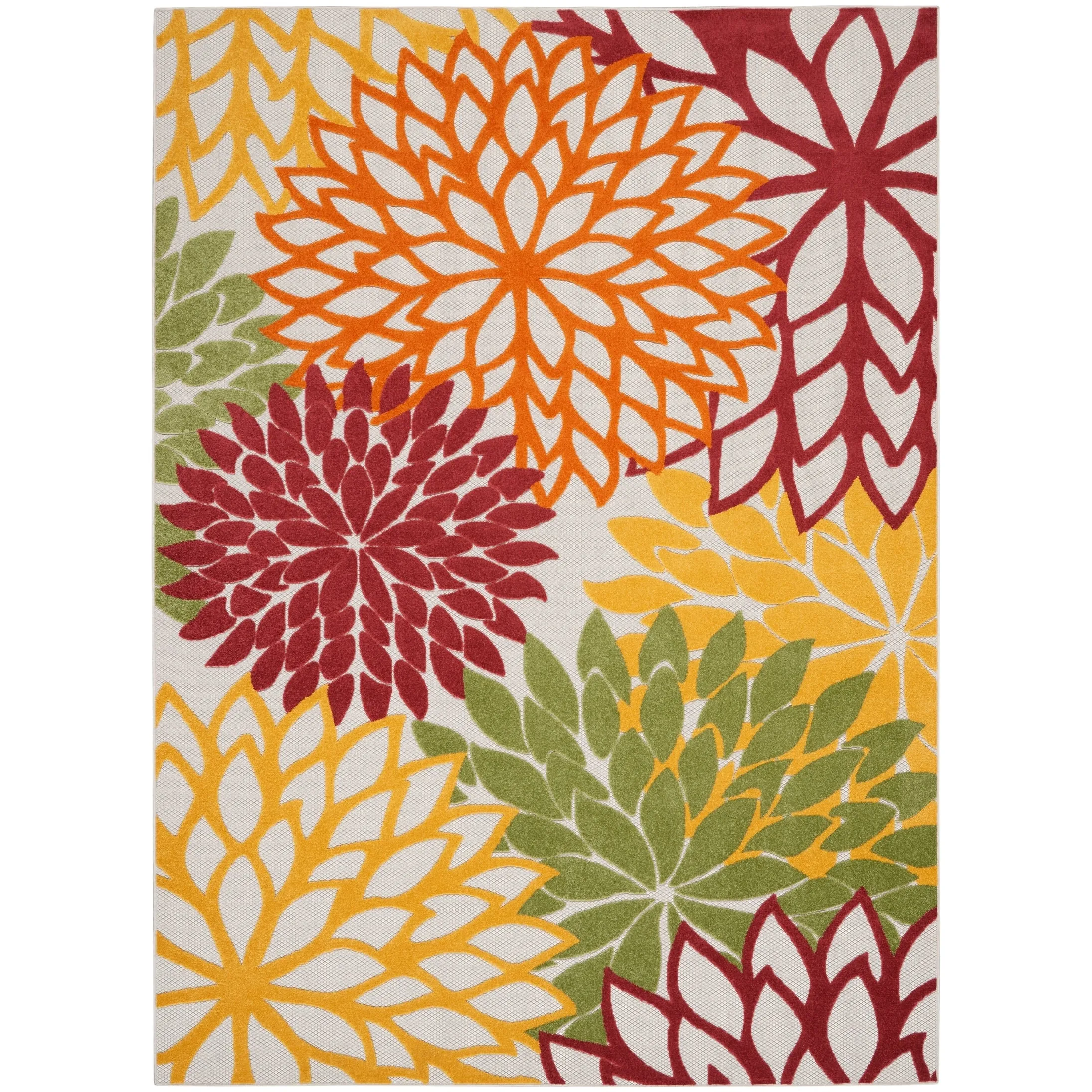 Nourison Aloha Floral Modern. Indoor/Outdoor Area Rug