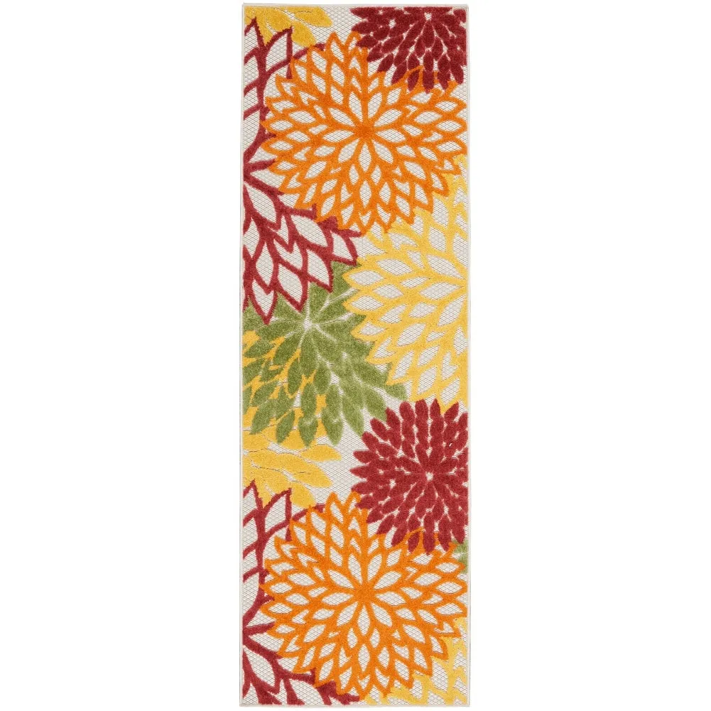 Nourison Aloha Floral Modern. Indoor/Outdoor Area Rug