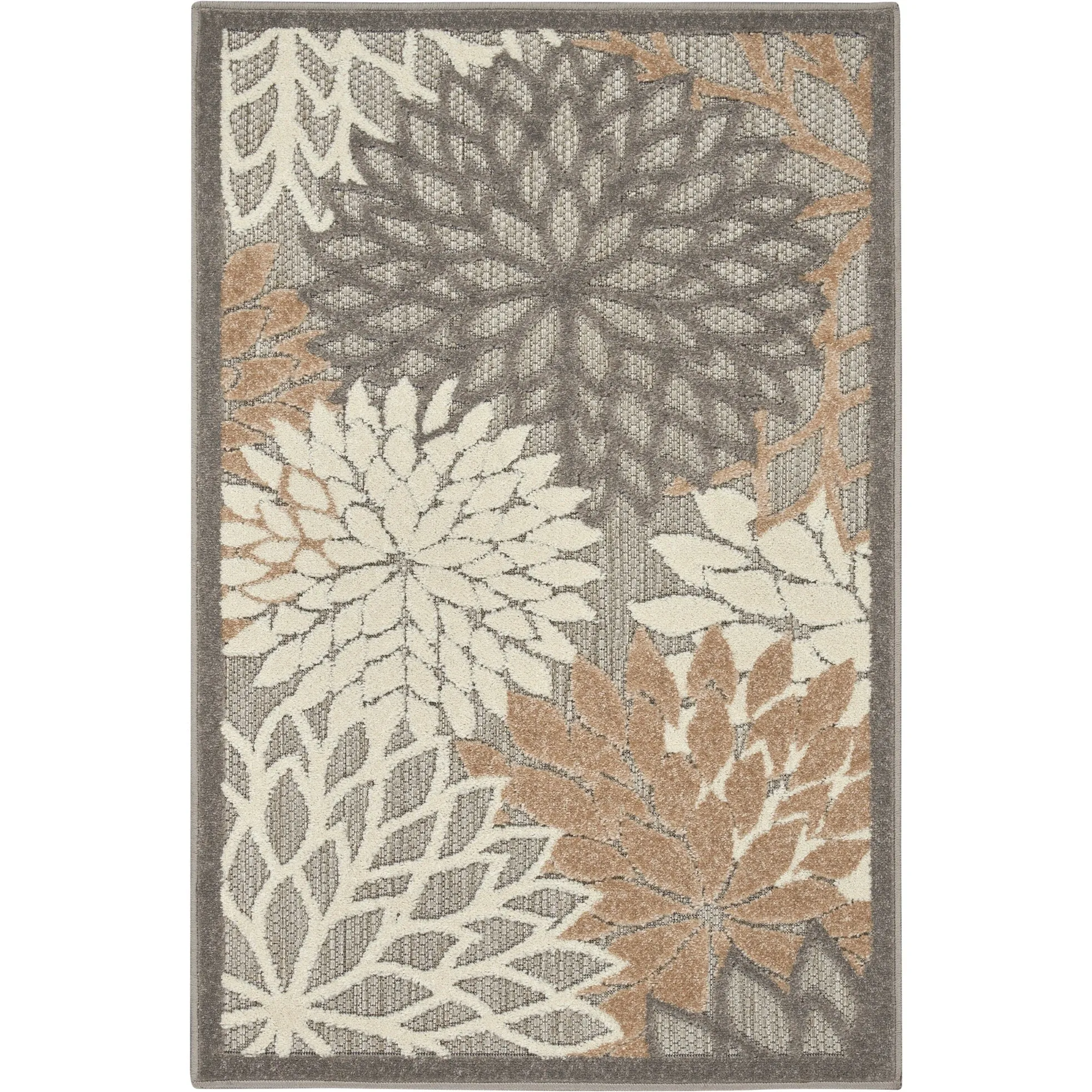 Nourison Aloha Floral Modern. Indoor/Outdoor Area Rug