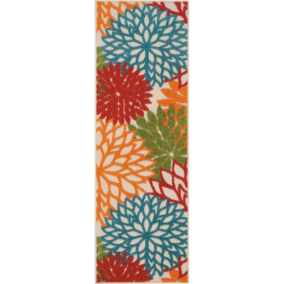Nourison Aloha Floral Modern. Indoor/Outdoor Area Rug
