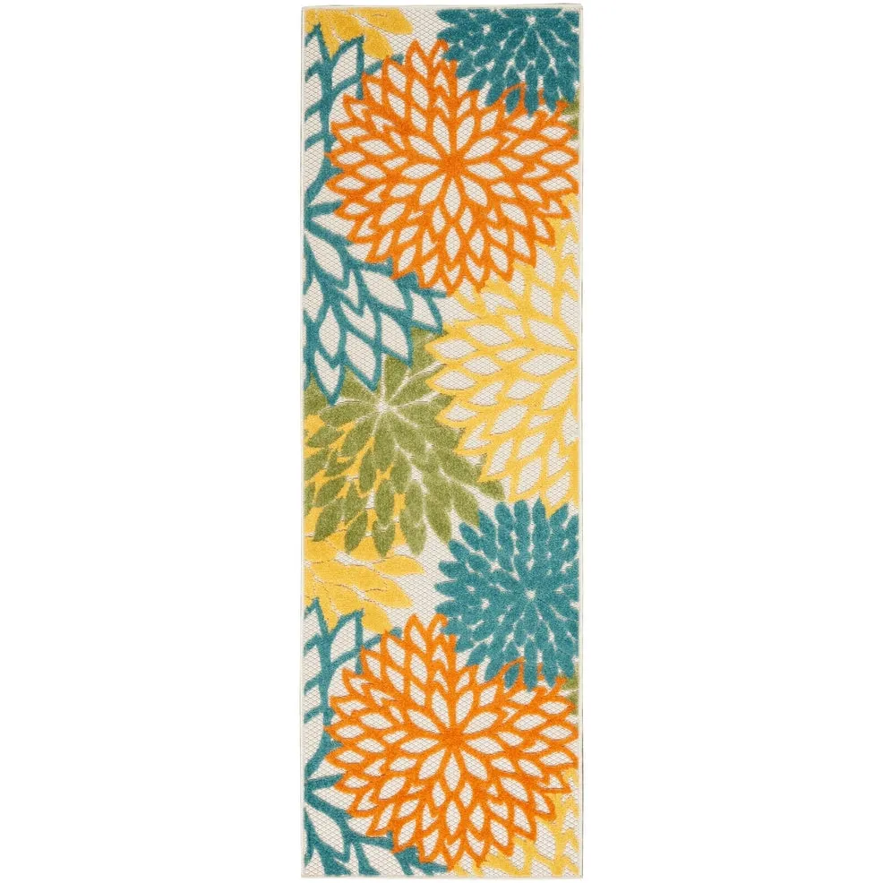 Nourison Aloha Floral Modern. Indoor/Outdoor Area Rug