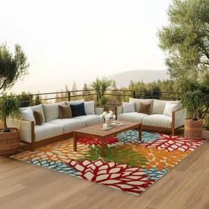 Nourison Aloha Floral Modern. Indoor/Outdoor Area Rug