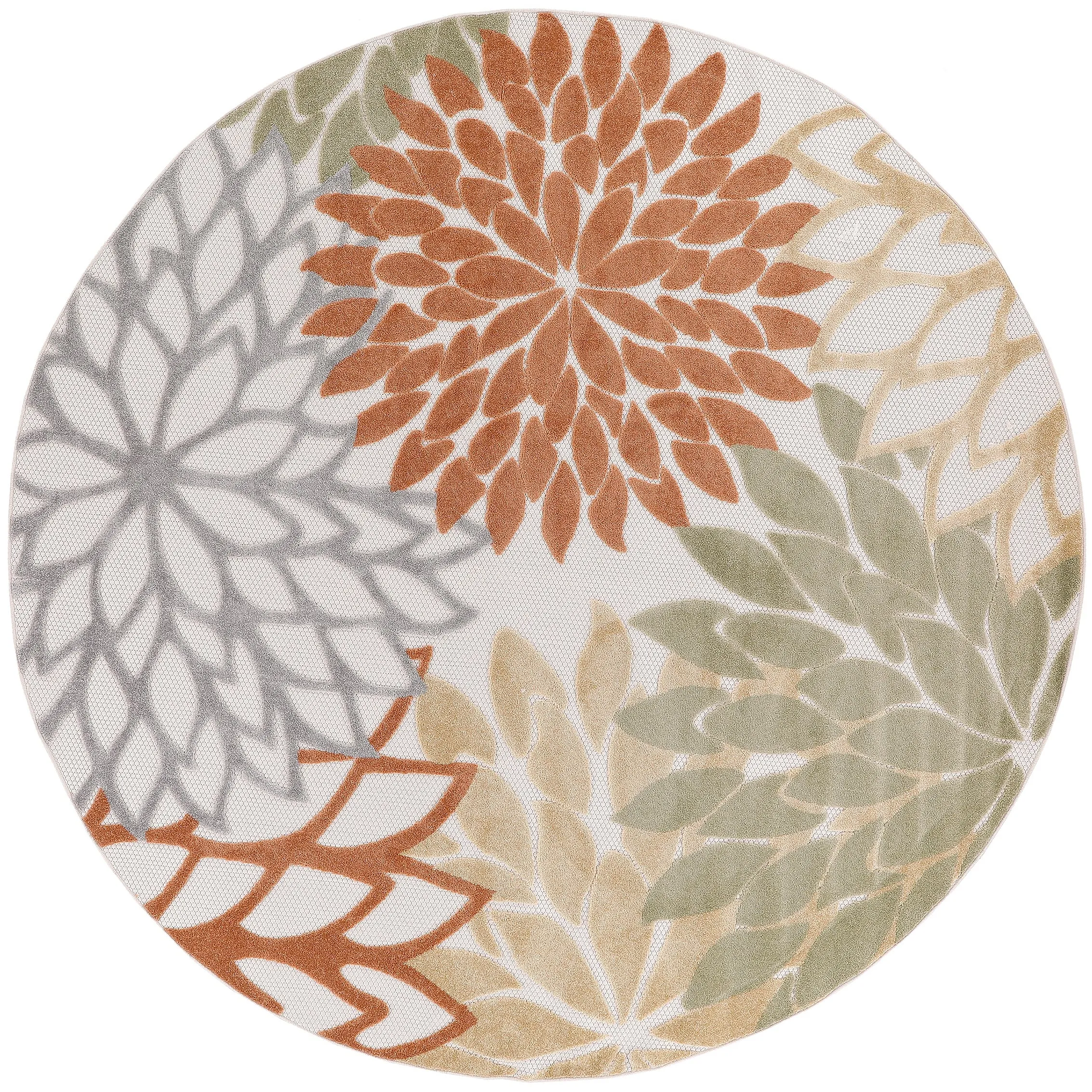 Nourison Aloha Floral Modern. Indoor/Outdoor Area Rug