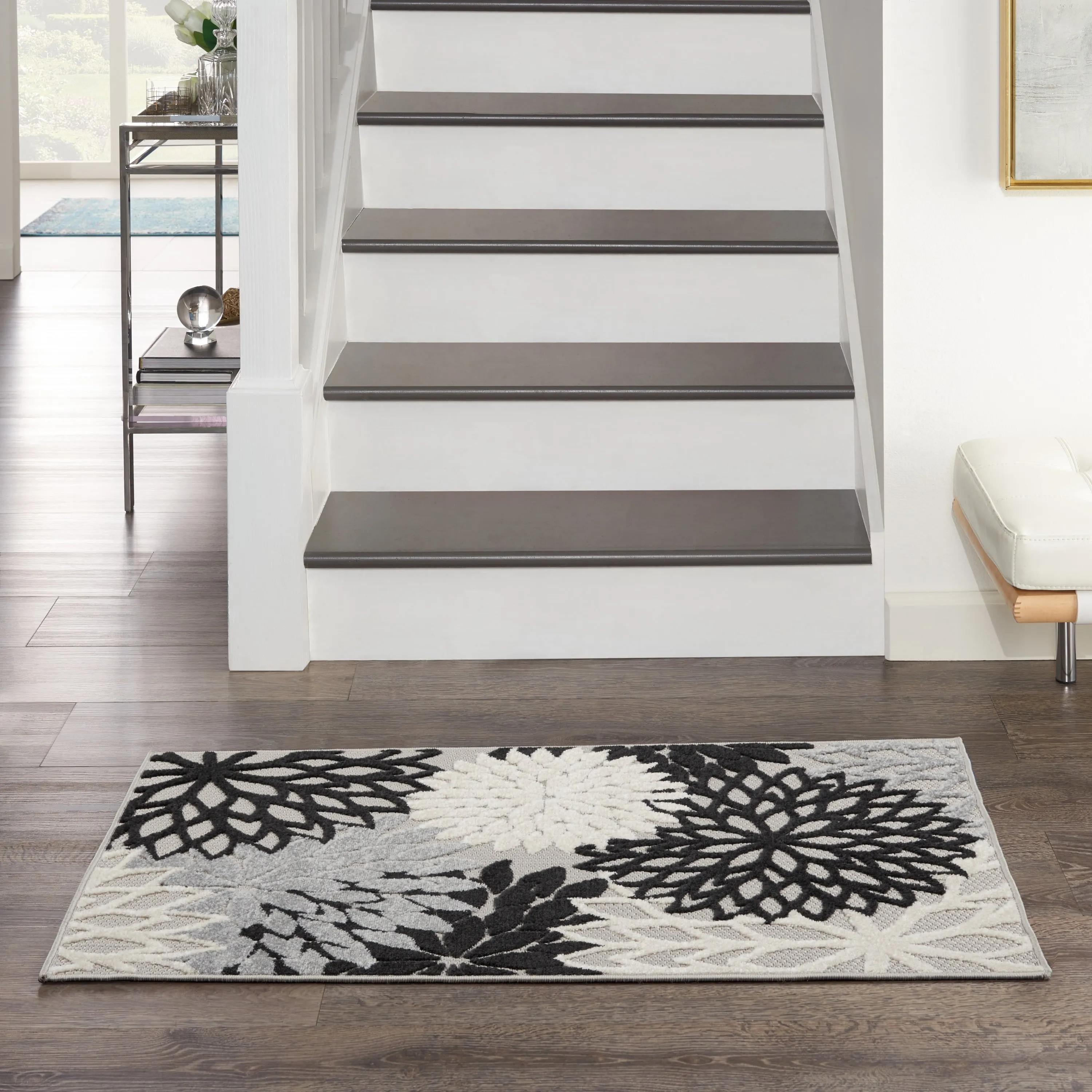Nourison Aloha Floral Modern. Indoor/Outdoor Area Rug