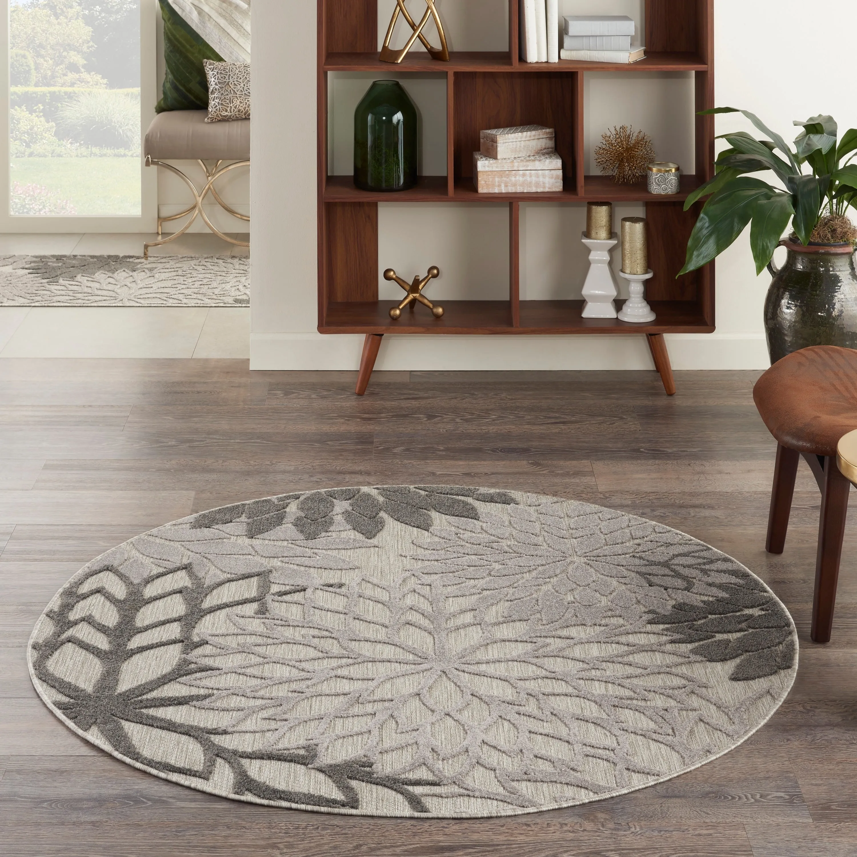 Nourison Aloha Floral Modern. Indoor/Outdoor Area Rug
