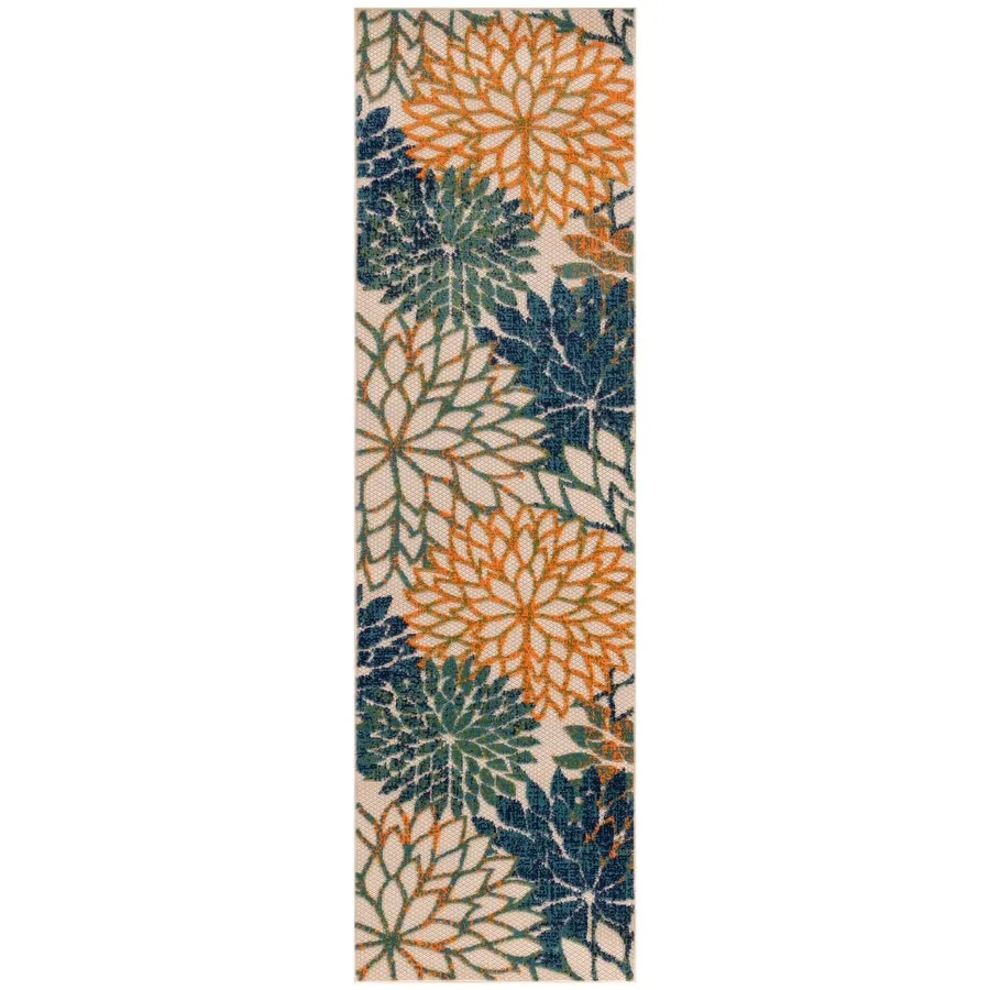 Nourison Aloha Floral Modern. Indoor/Outdoor Area Rug