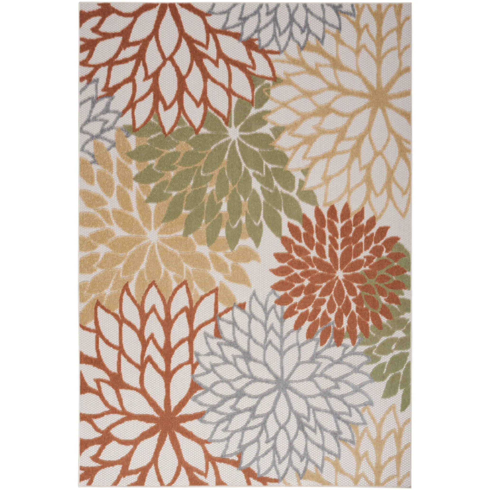 Nourison Aloha Floral Modern. Indoor/Outdoor Area Rug