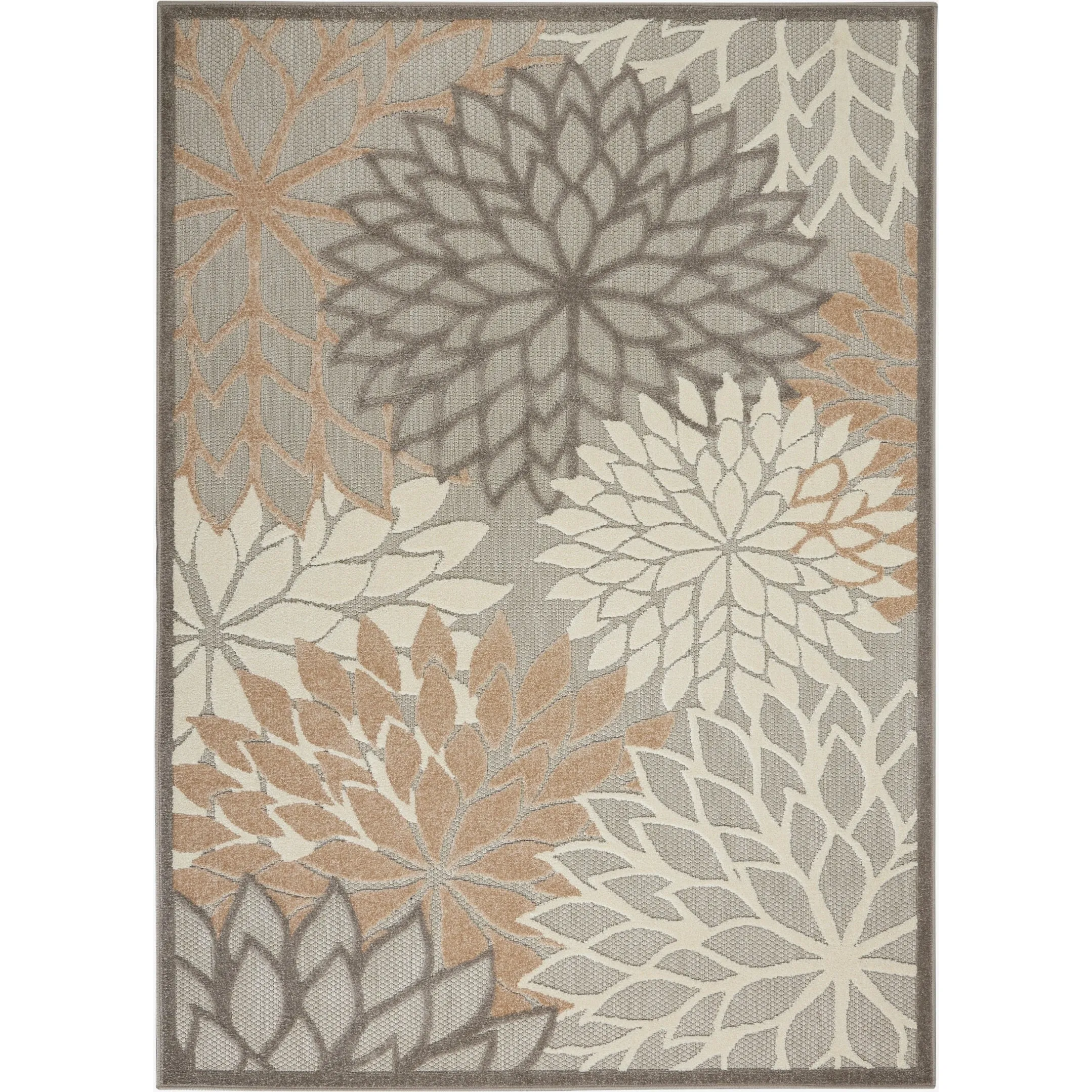 Nourison Aloha Floral Modern. Indoor/Outdoor Area Rug