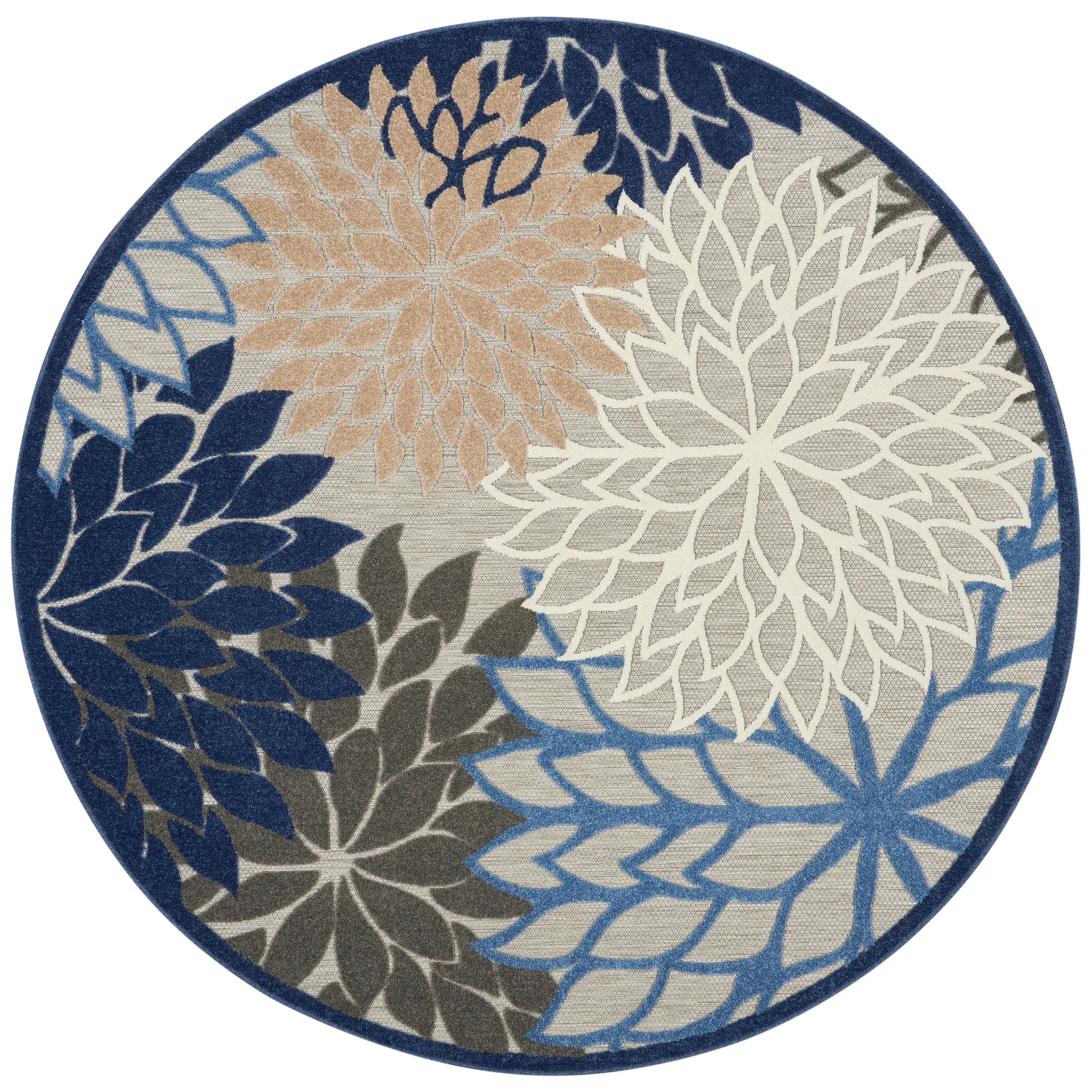 Nourison Aloha Floral Modern. Indoor/Outdoor Area Rug